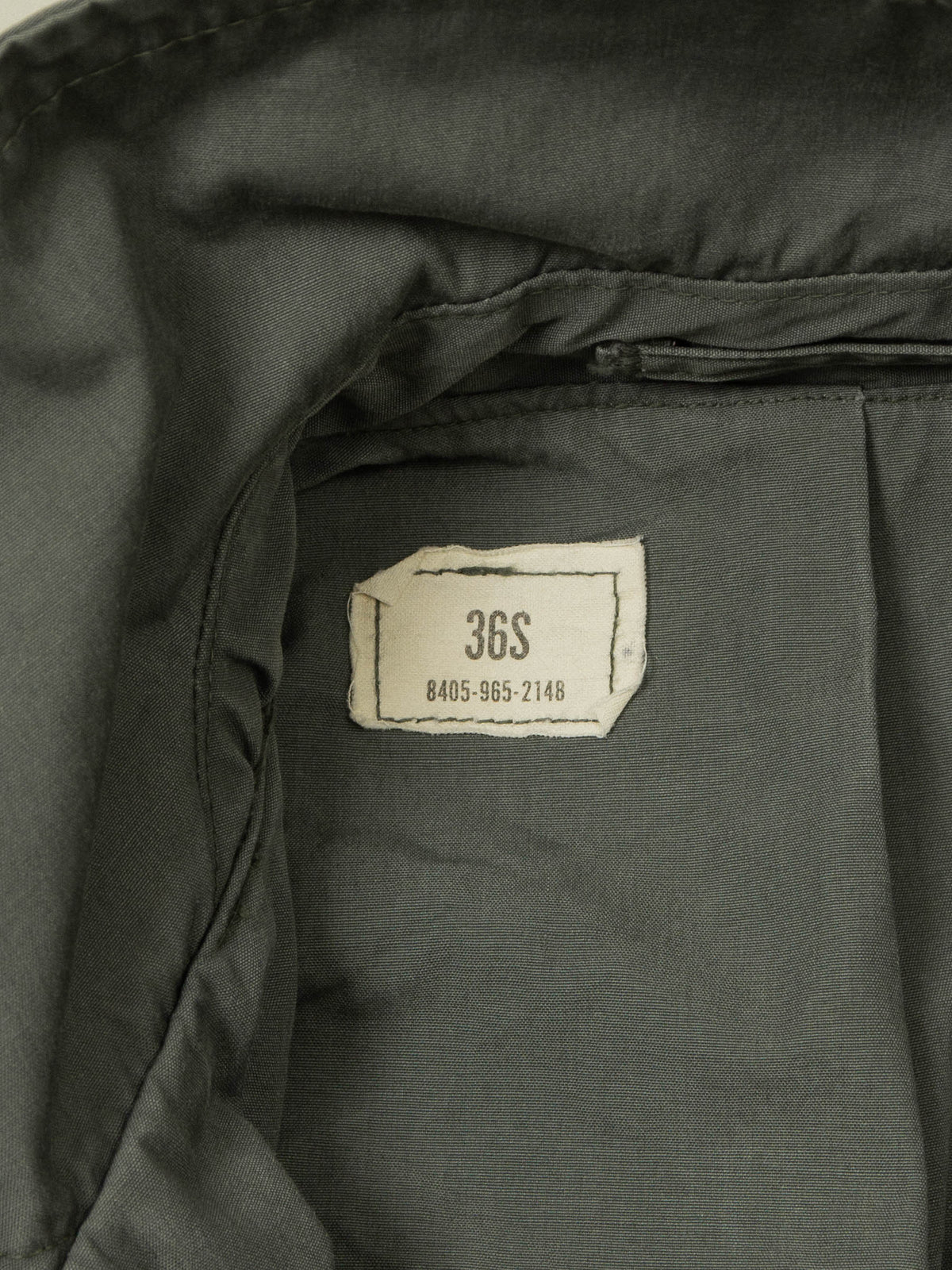 Vtg 1970s Double Breasted US Army Trench Coat (M)