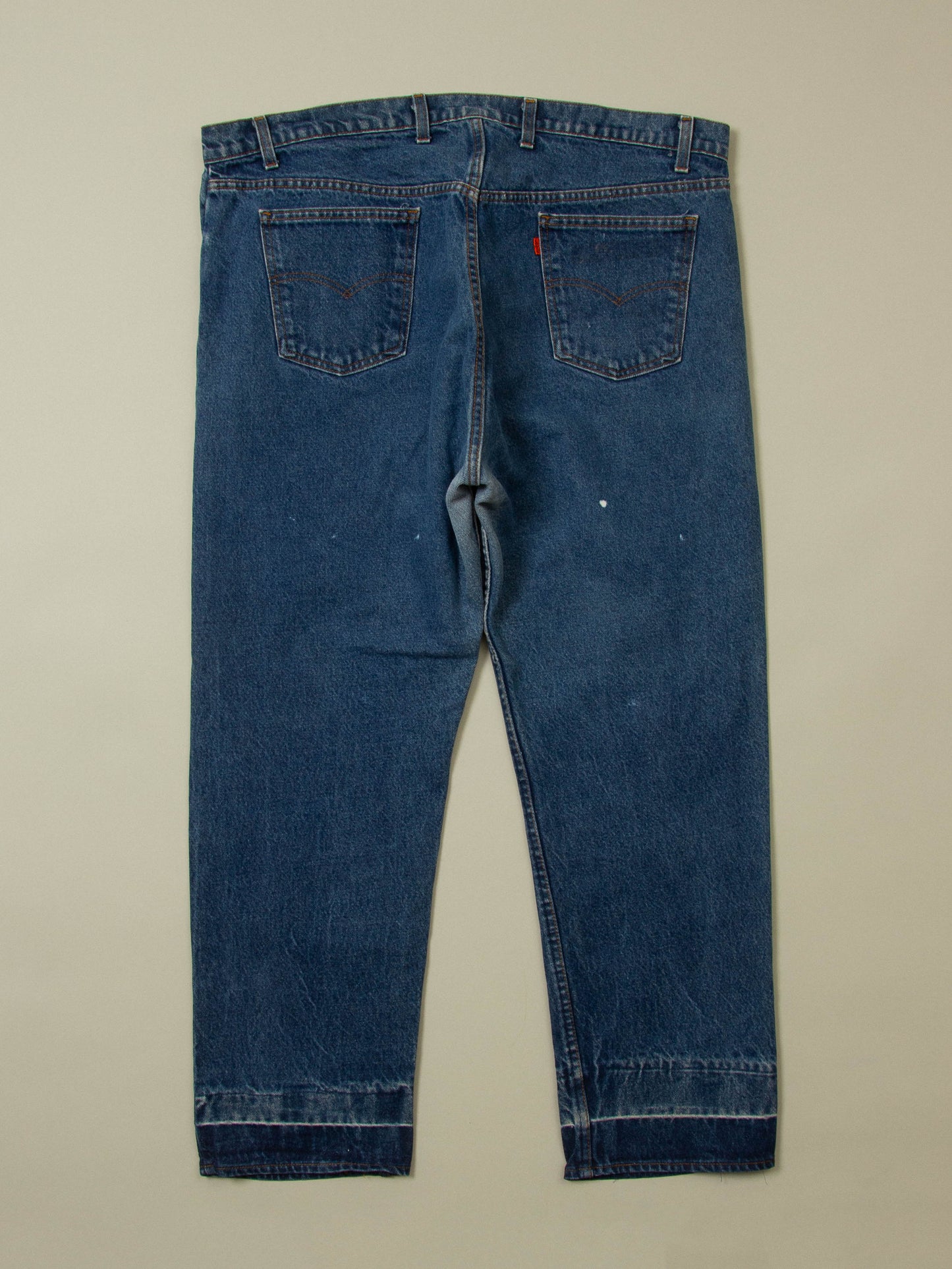 Vtg 1980s Levi's 505 Orange Tab Jeans - Made in USA (44x30)