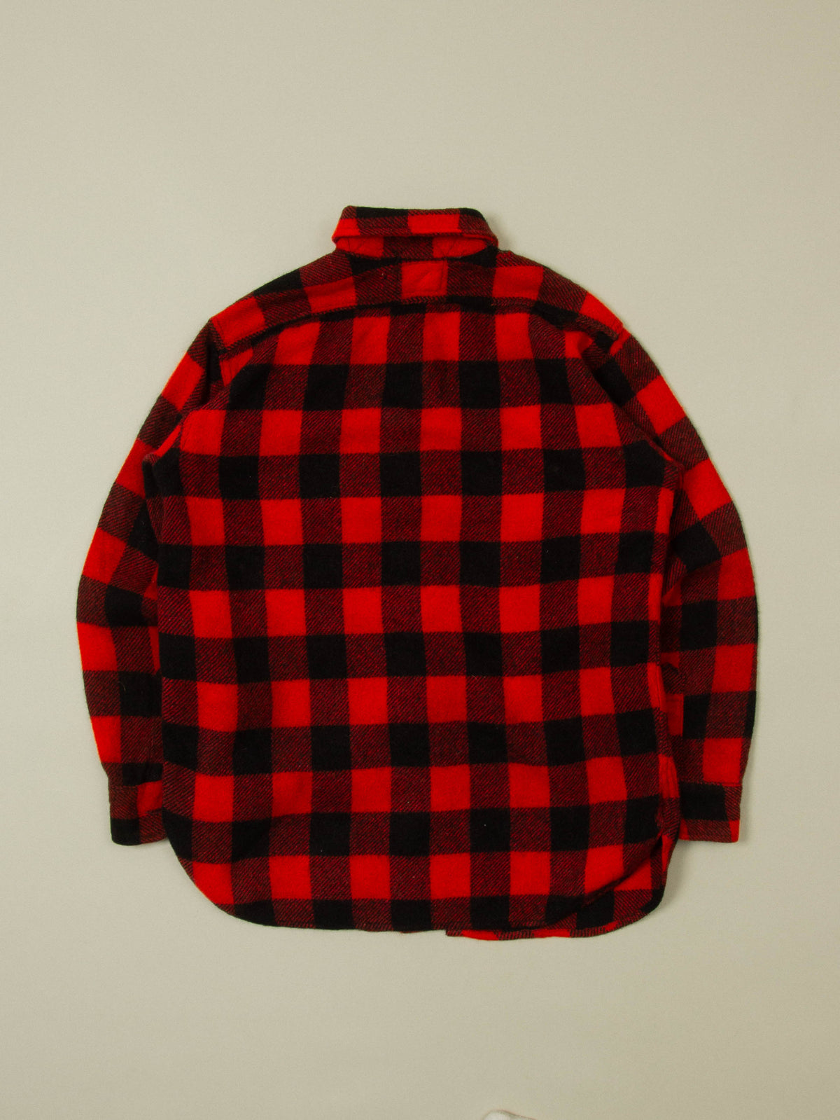 Vtg 1960s Sears Pilgrim Wool Overshirt -  Made in USA (L)