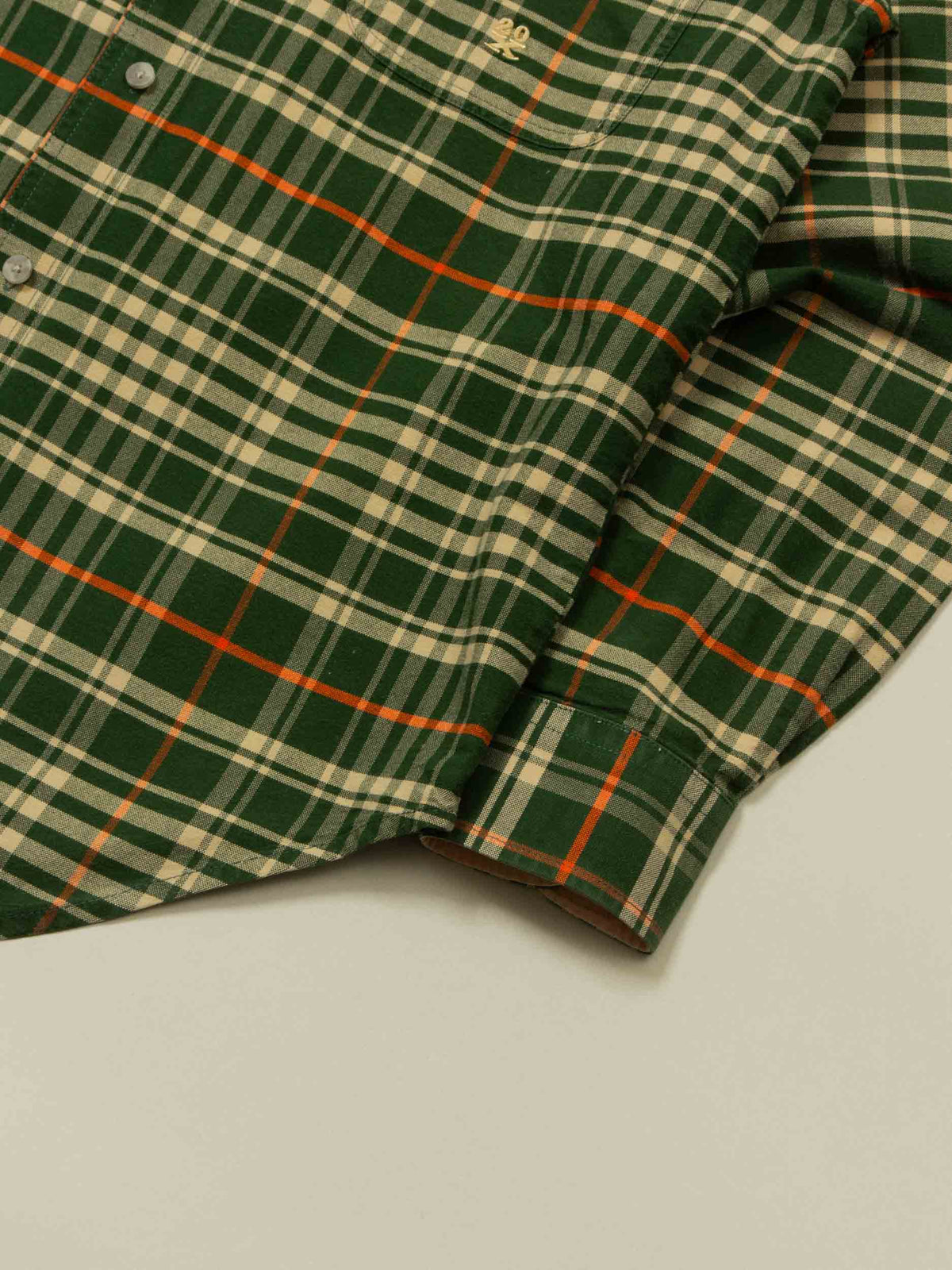 Wrangler 'Twenty X' Button Down Plaid Shirt (S/M)