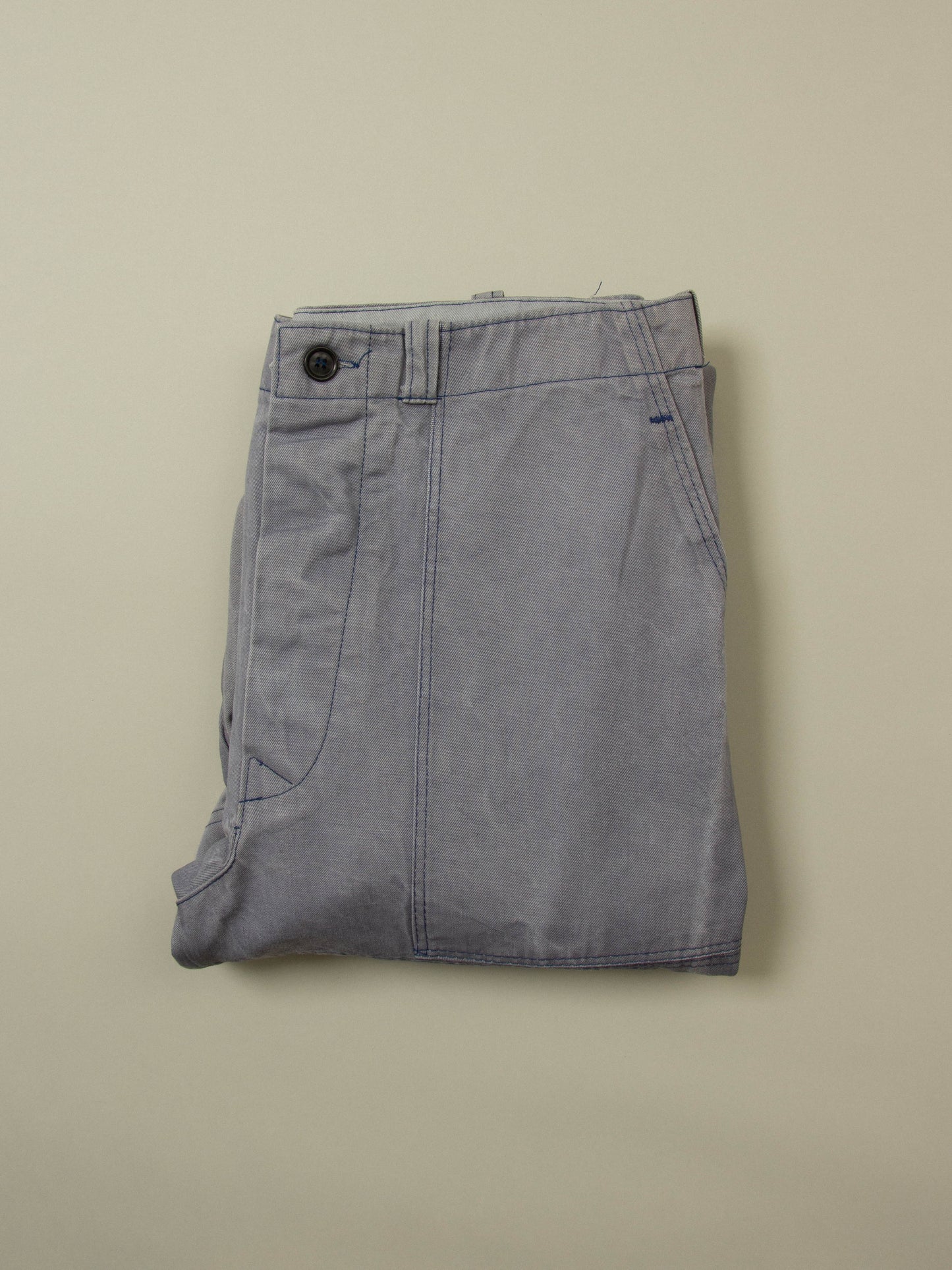 Vtg 1970s Faded Workwear 'Fatigue' Trousers (34x31)