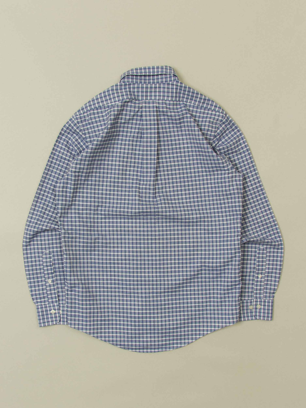 Vtg Brooks Brother Checkered Button Down Shirt (M)