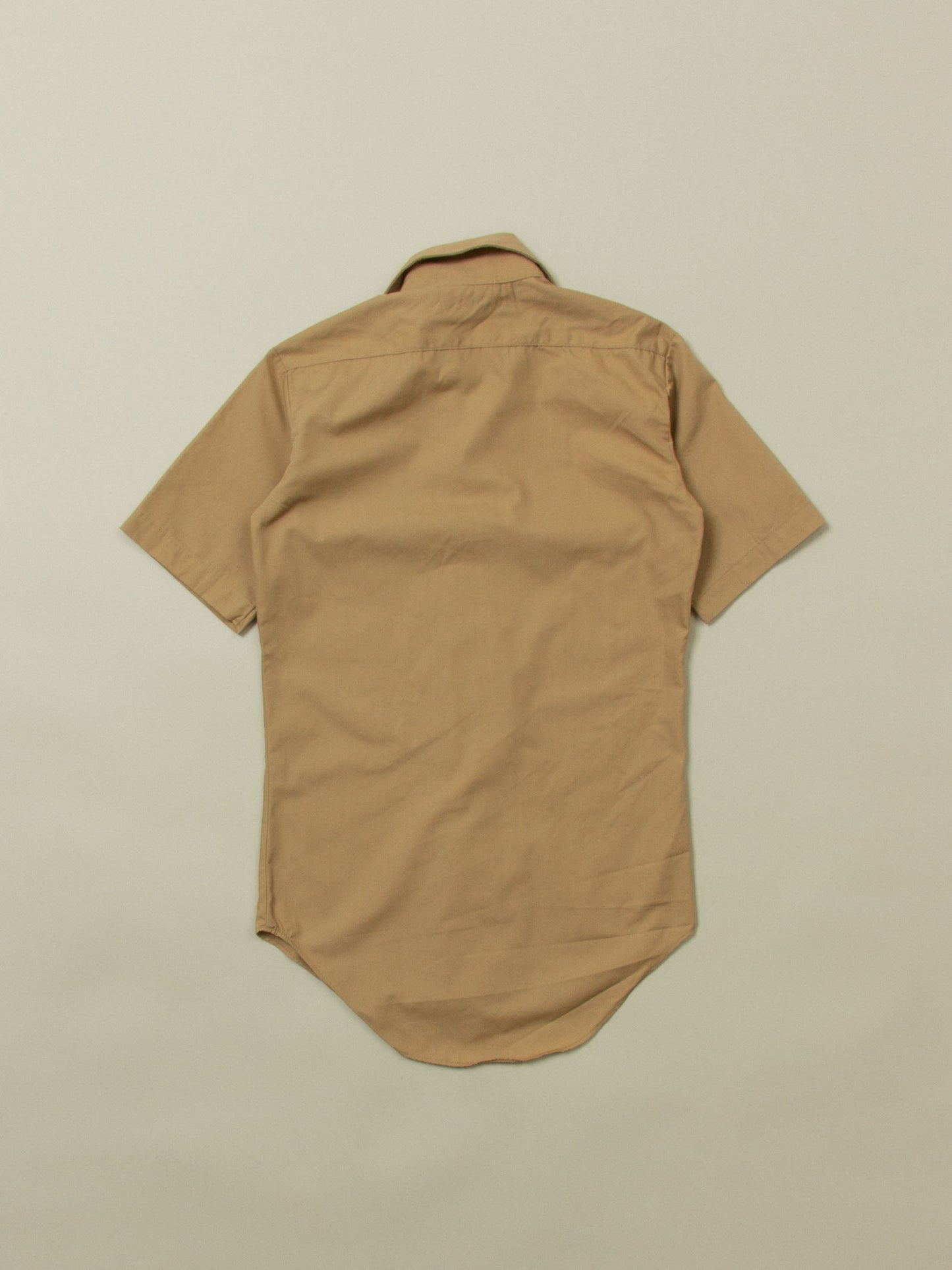 Vtg 1980s US Navy Short Sleeve Officer Shirt (XS)