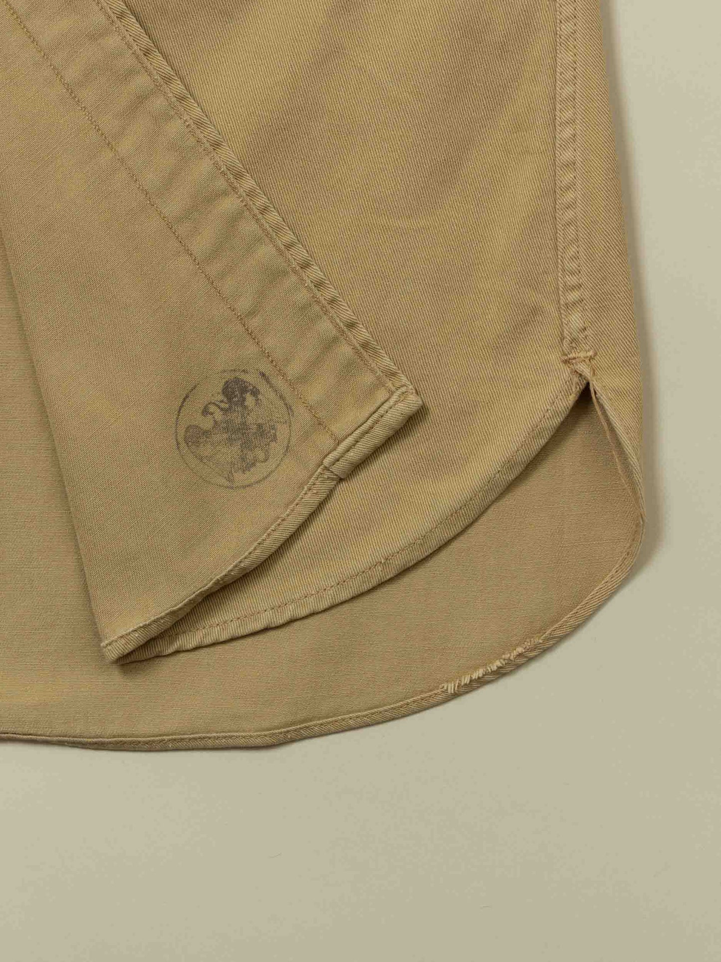 Vtg 1960s US Army Short Sleeve Officer Shirt (S/M)