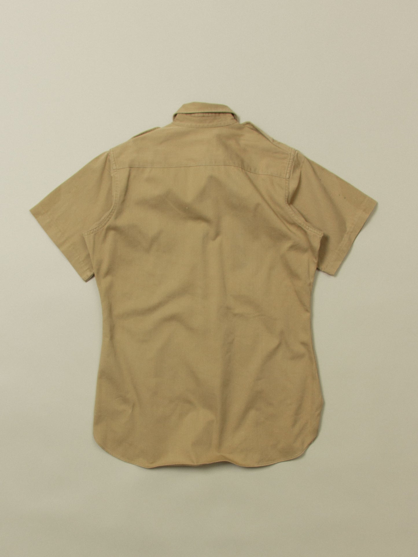Vtg 1960s US Army Short Sleeve Officer Shirt (S/M)