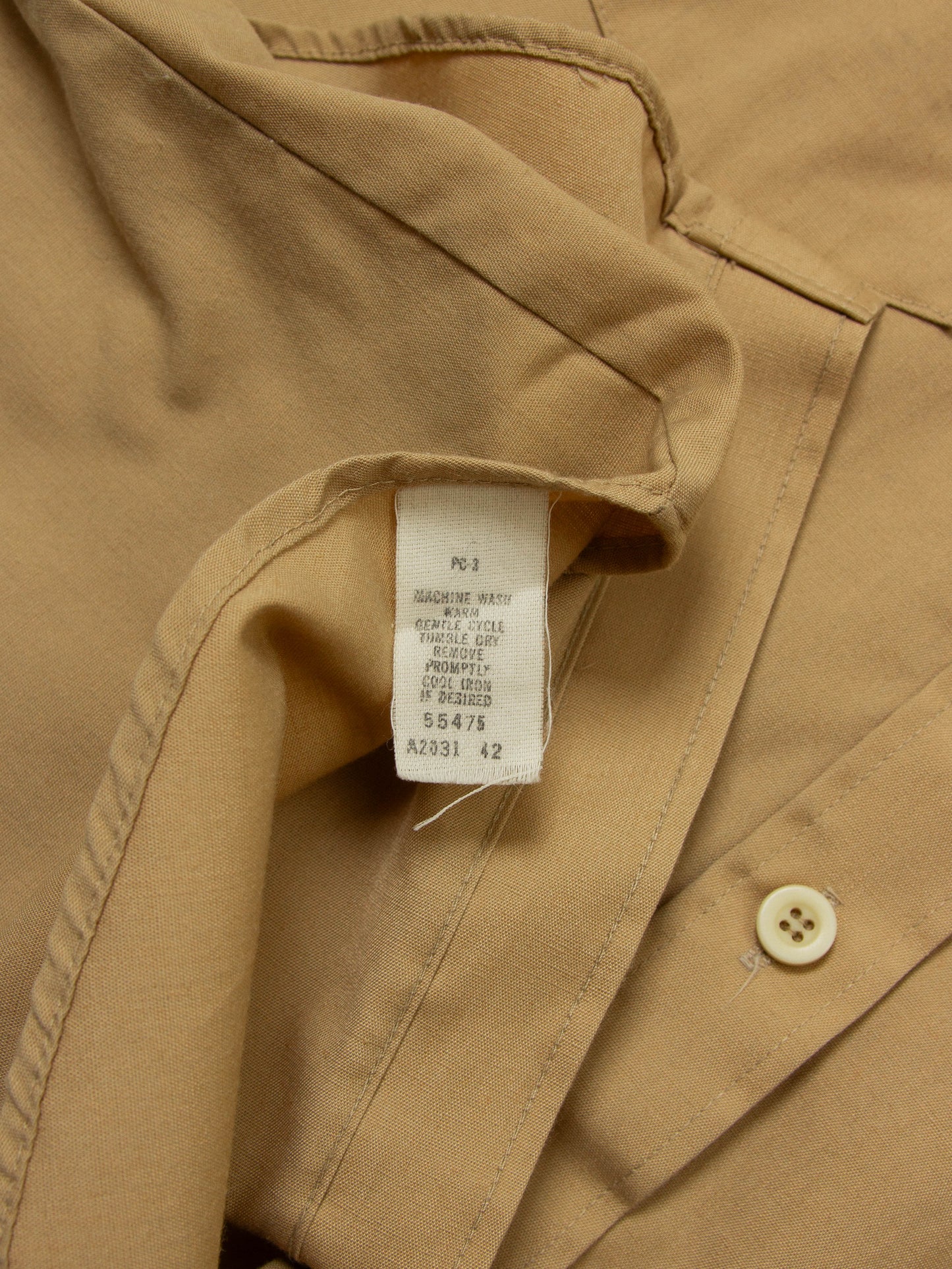 Vtg 1980s US Army Short Sleeve Officer Shirt (Women's S)