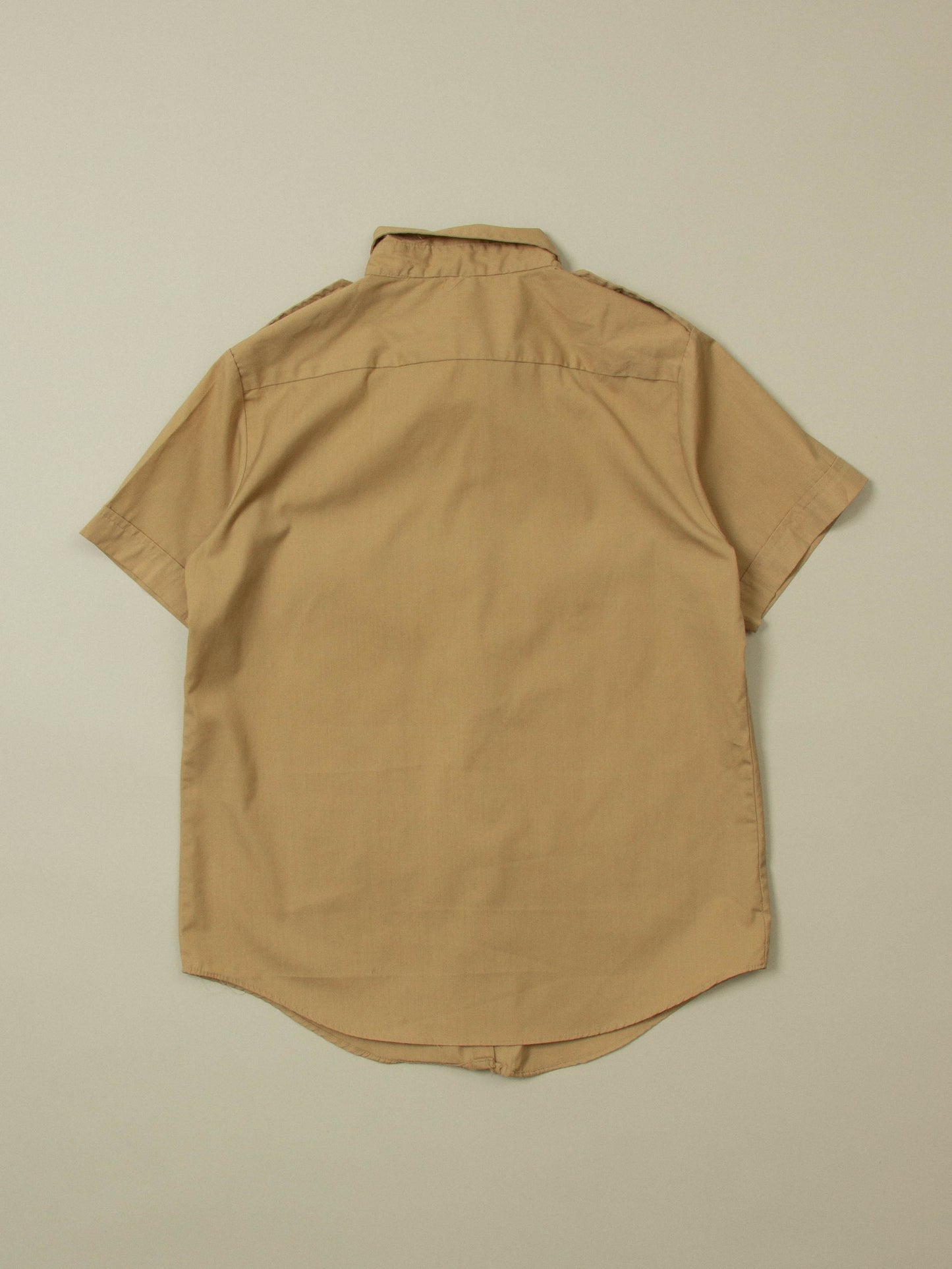 Vtg 1980s US Army Short Sleeve Officer Shirt (Women's S)