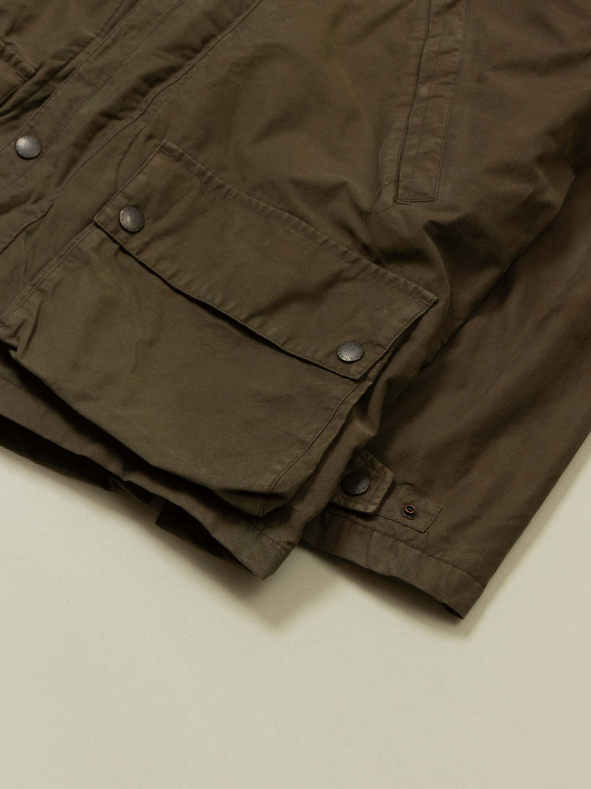 Vtg Herringbone Twill Nautica Jacket (L)
