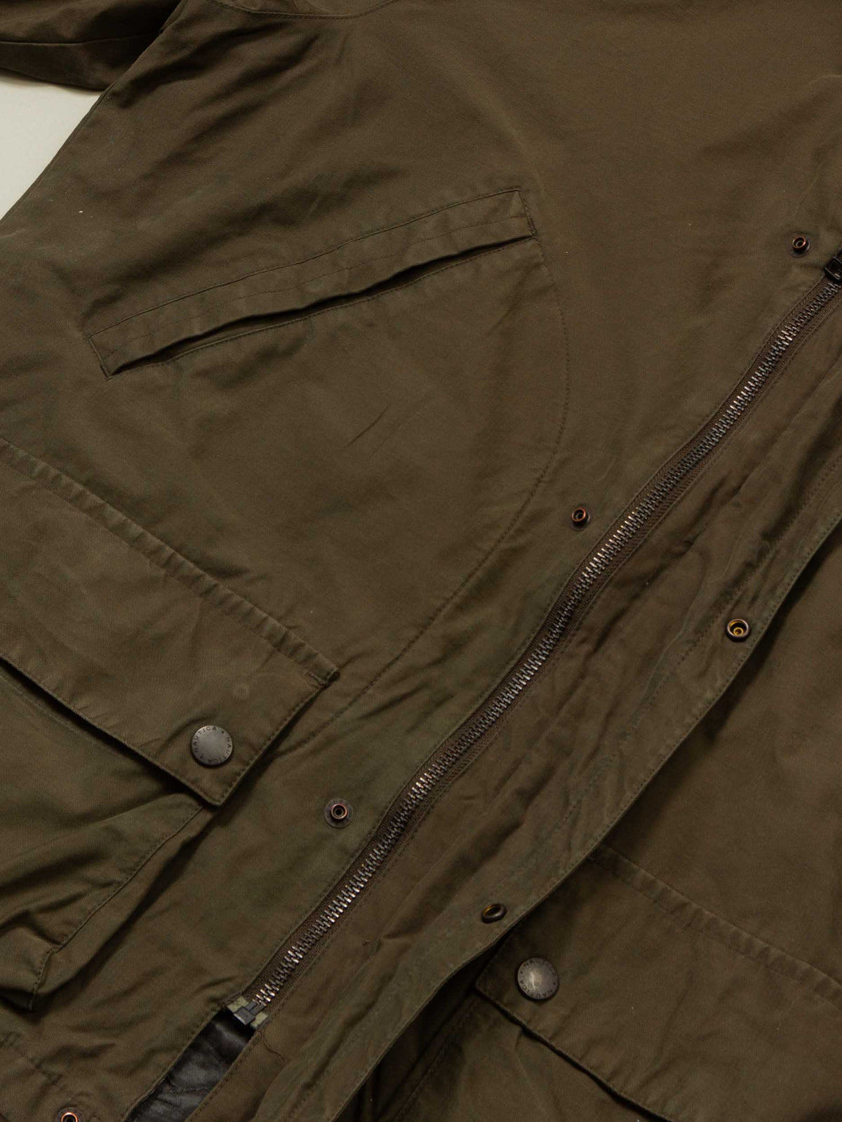 Vtg Herringbone Twill Nautica Jacket (L)