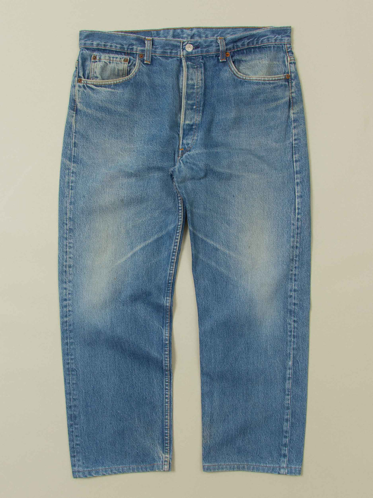 Vtg 1980s Levi's 501 Jeans - Made in USA (38x28)