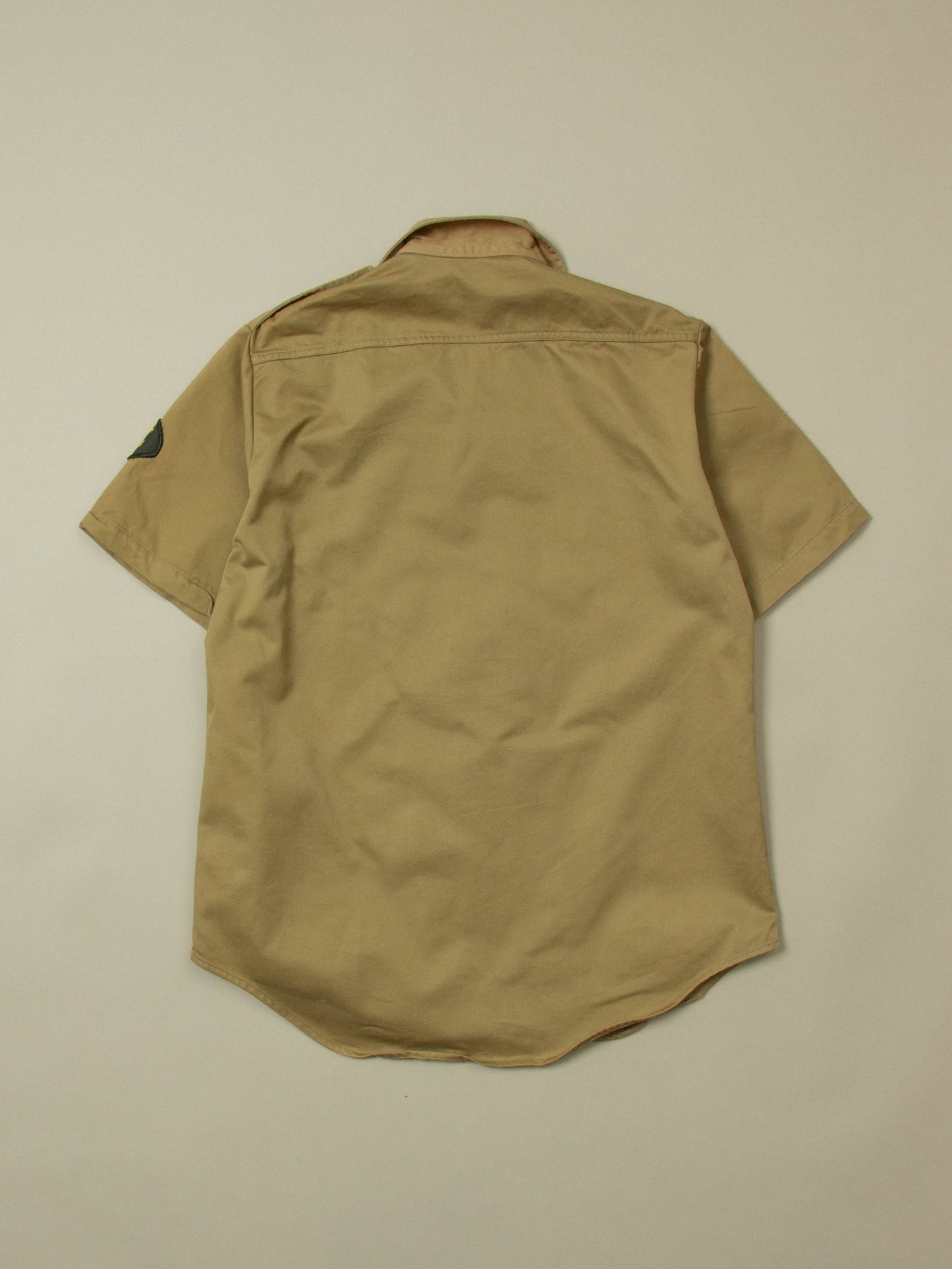 Vtg 1960s US Army Short Sleeve Officer Shirt (M)