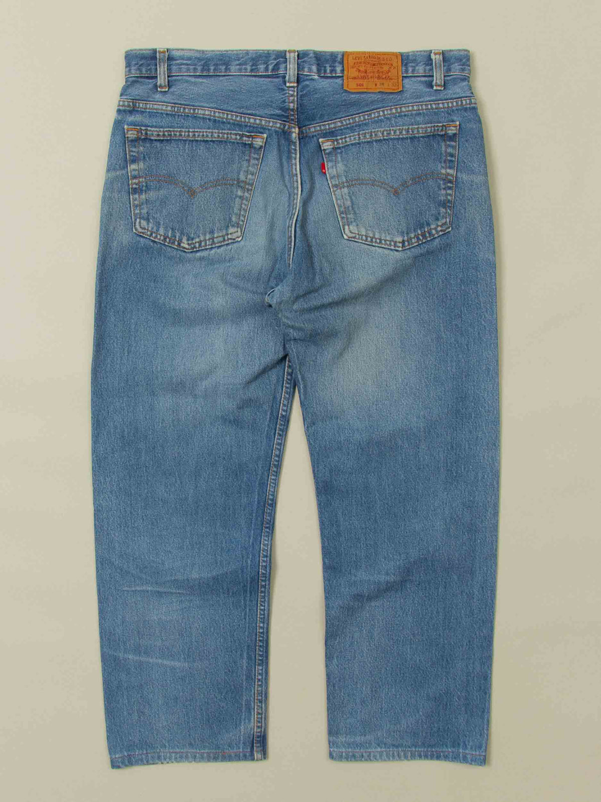Vtg 1980s Levi's 501 Jeans - Made in USA (38x28)