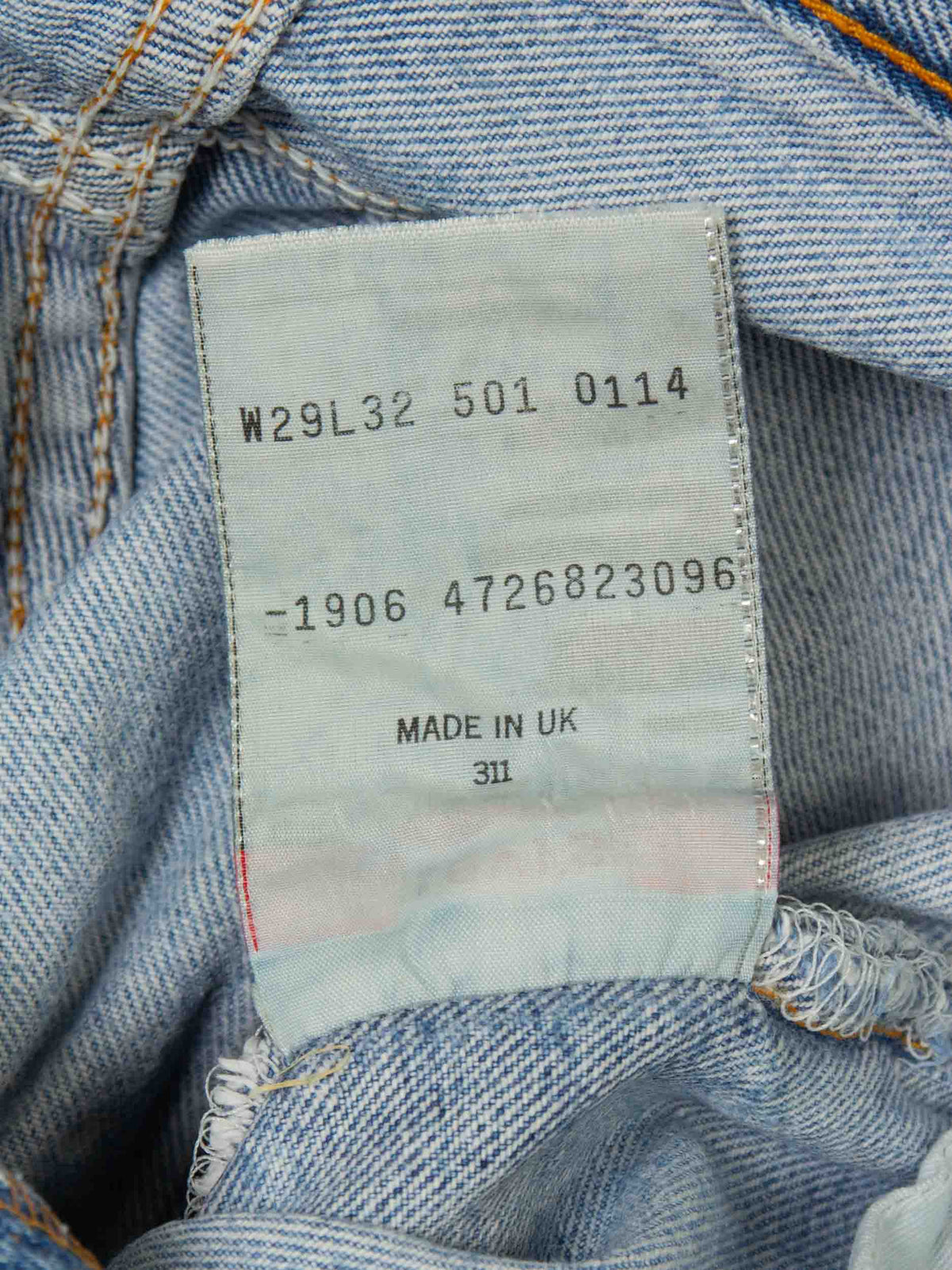 Vtg 1990s Levi's 501 Jeans - Made in UK (28x31)