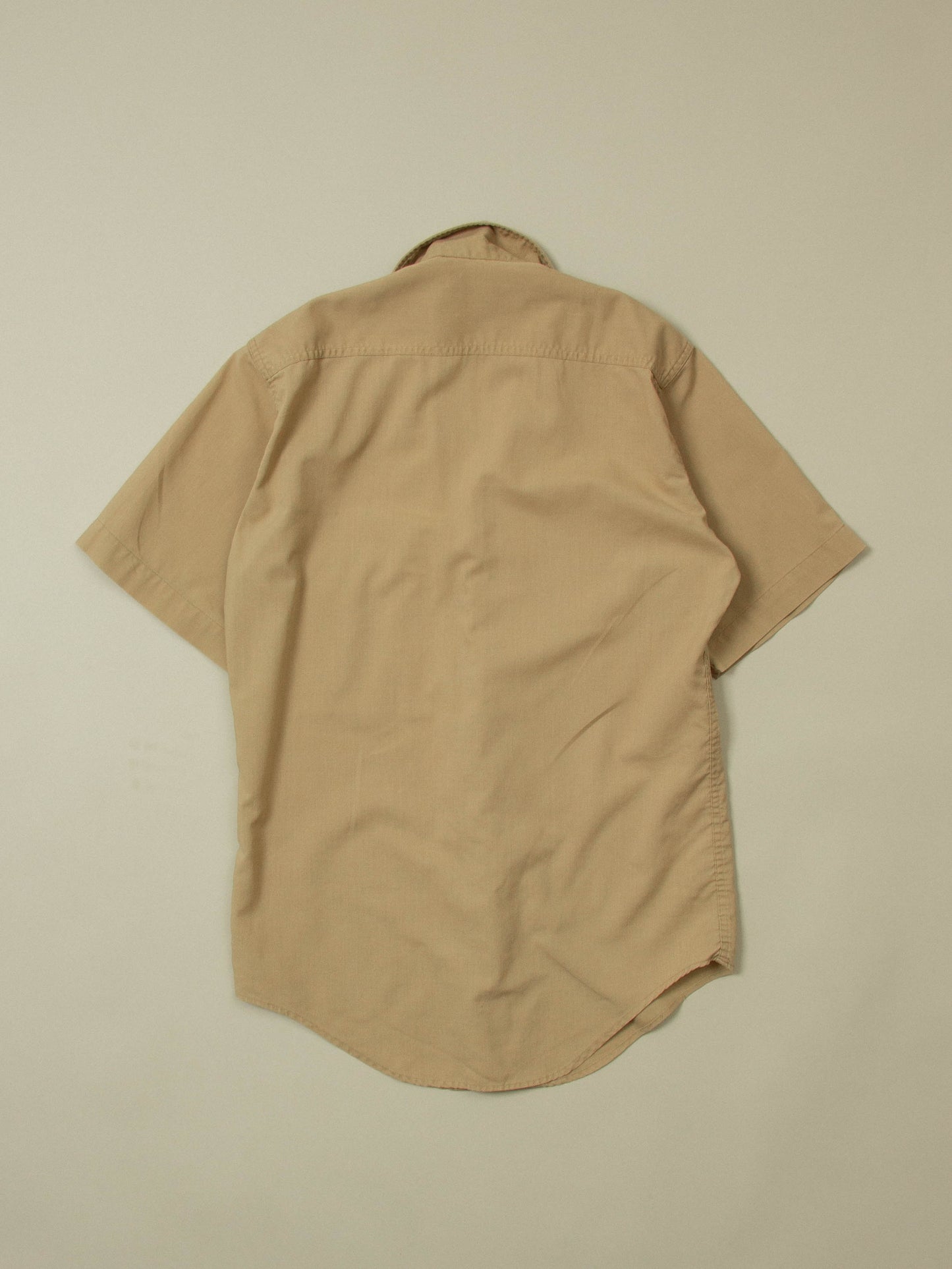 Vtg 1950s US Army Short Sleeve Officer Shirt (S)