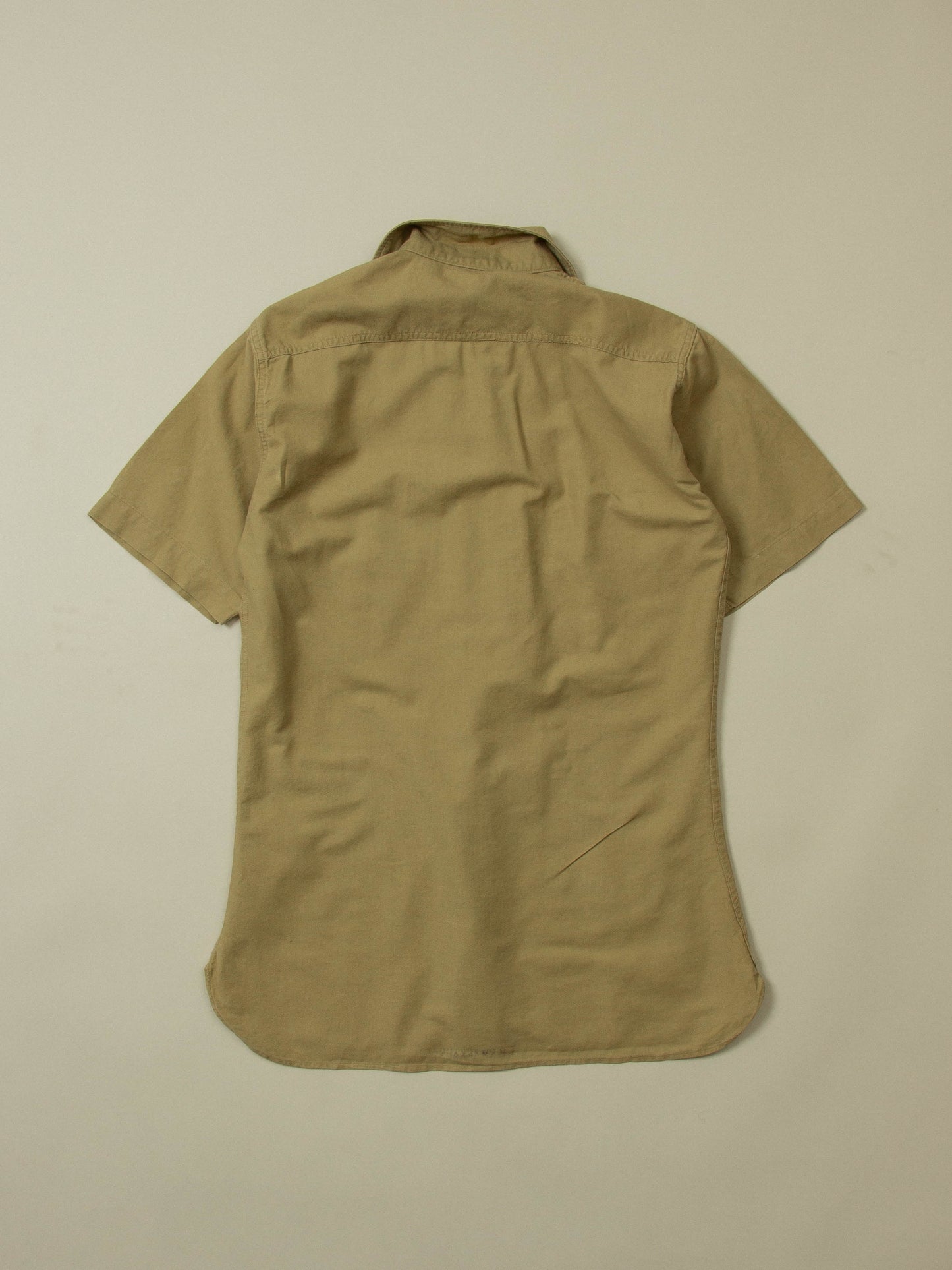 Vtg 1960s US Army Short Sleeve Officer Shirt (S)