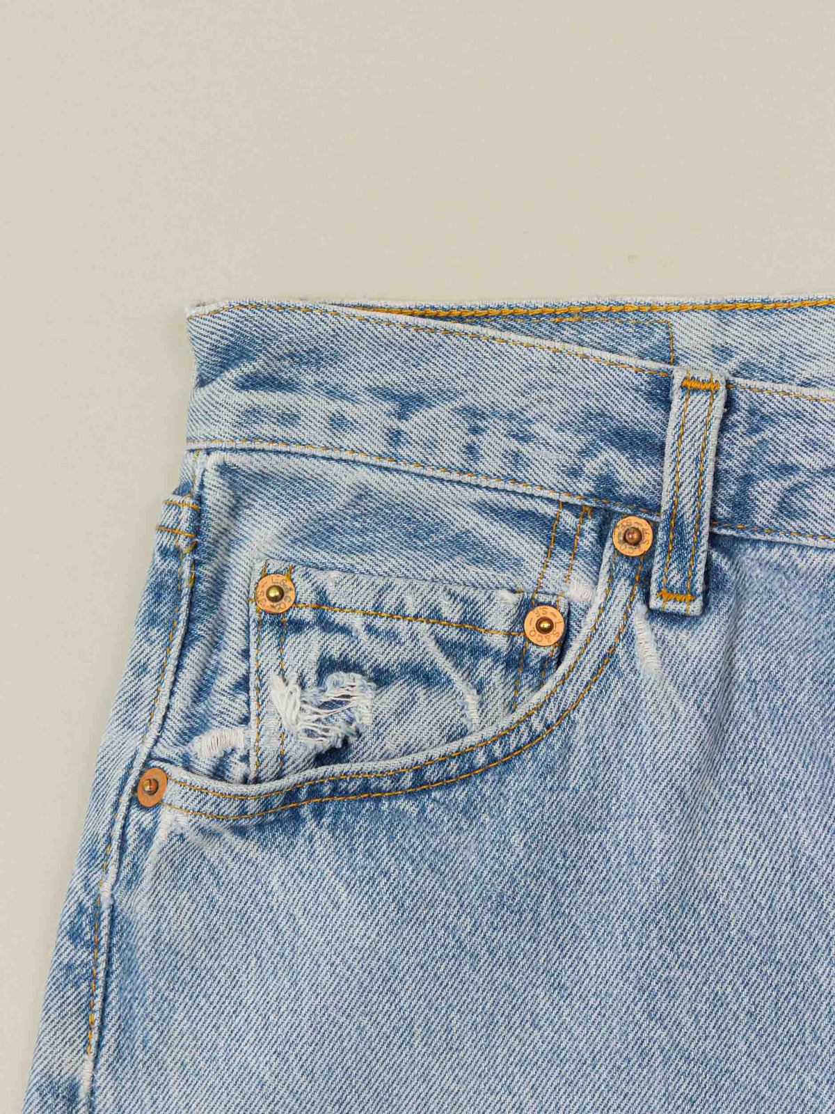 Vtg 1990s Levi's 501 Jeans - Made in Greece (30x30)