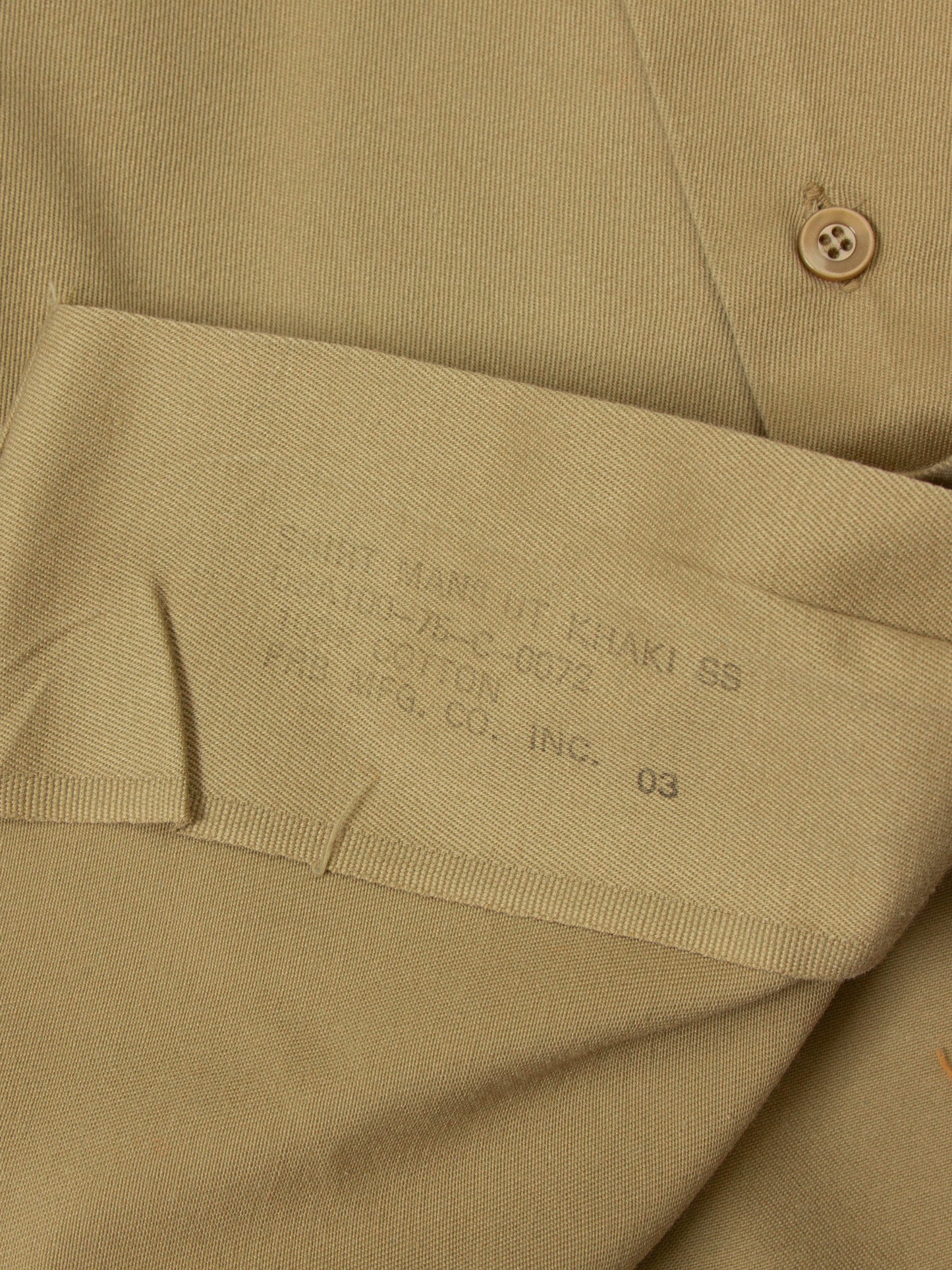 Vtg 1970s US Army Short Sleeve Officer Shirt (XS)