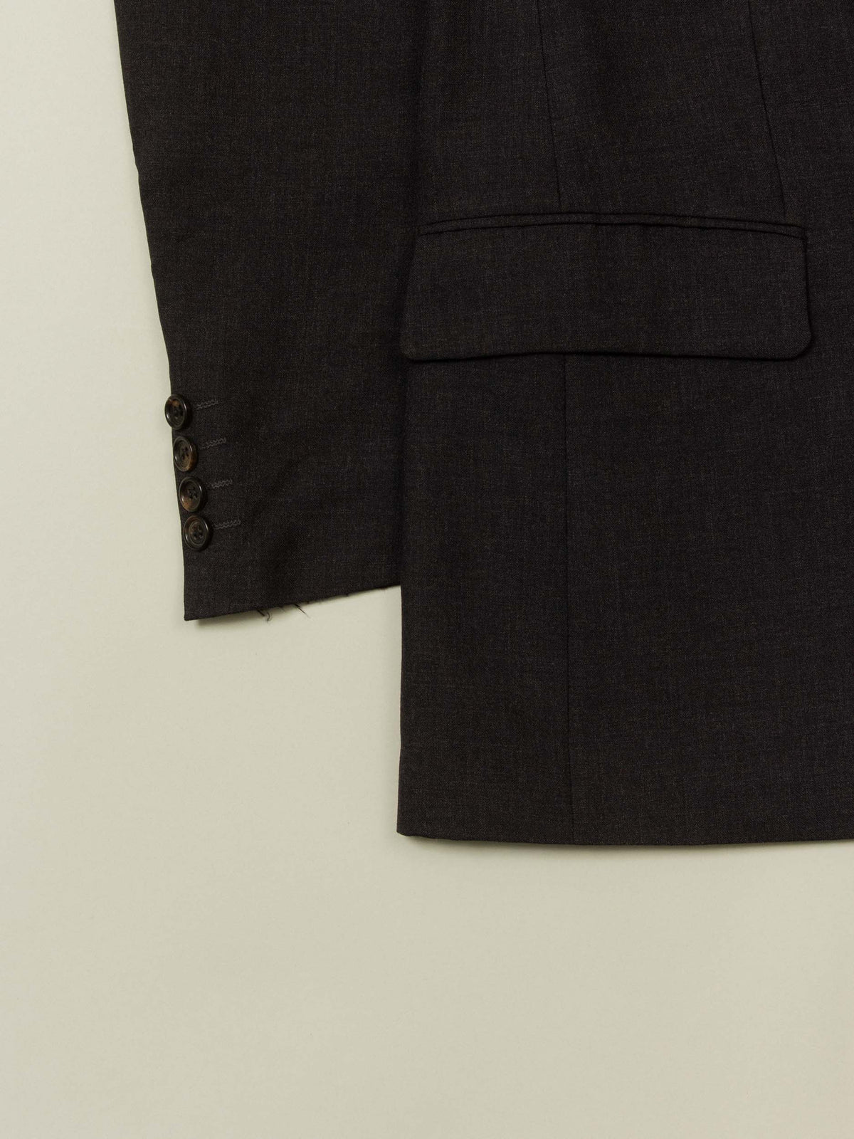 Vtg 1980s Burberry Double Breasted Wool Blazer Jacket (L)
