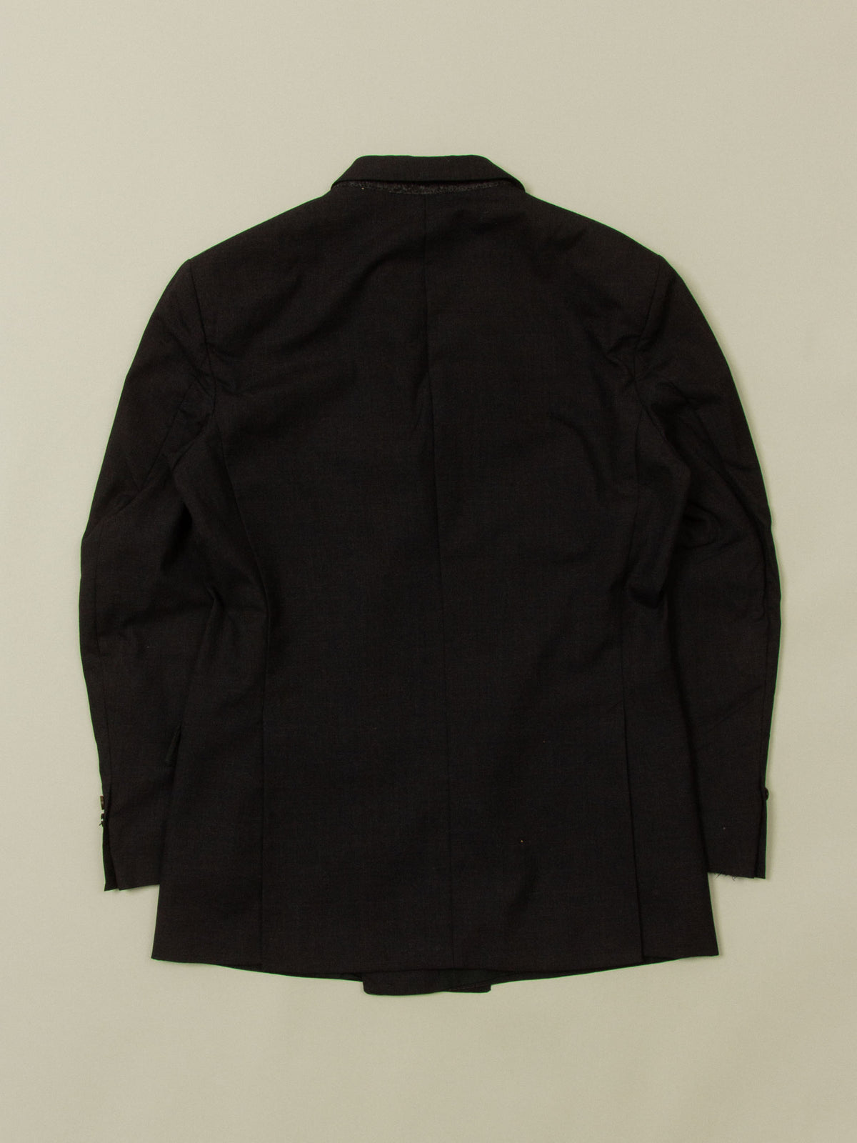 Vtg 1980s Burberry Double Breasted Wool Blazer Jacket (L)