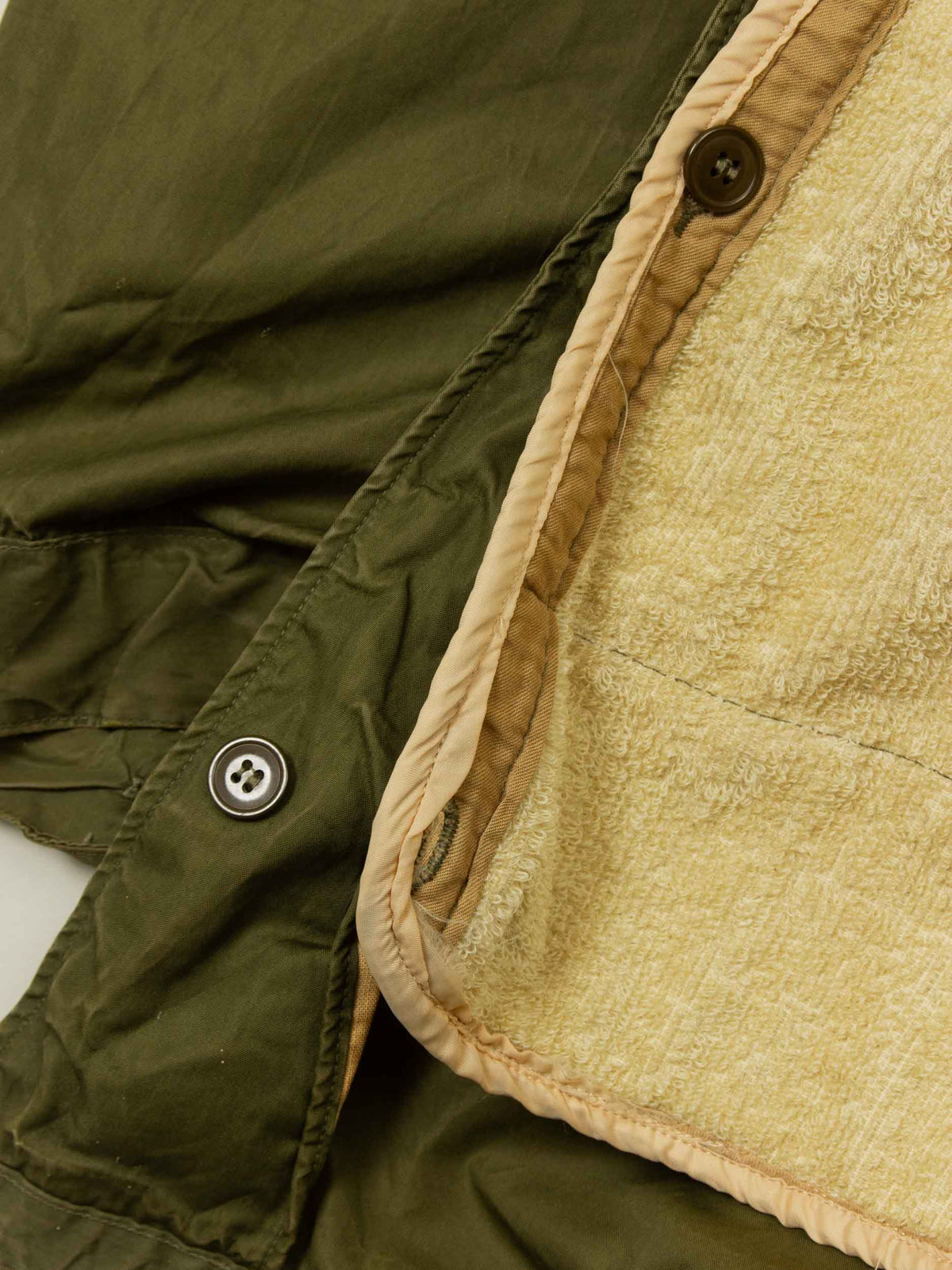 Vtg 1952 US Army M-51 Fishtail Parka w/ Liner (XL)