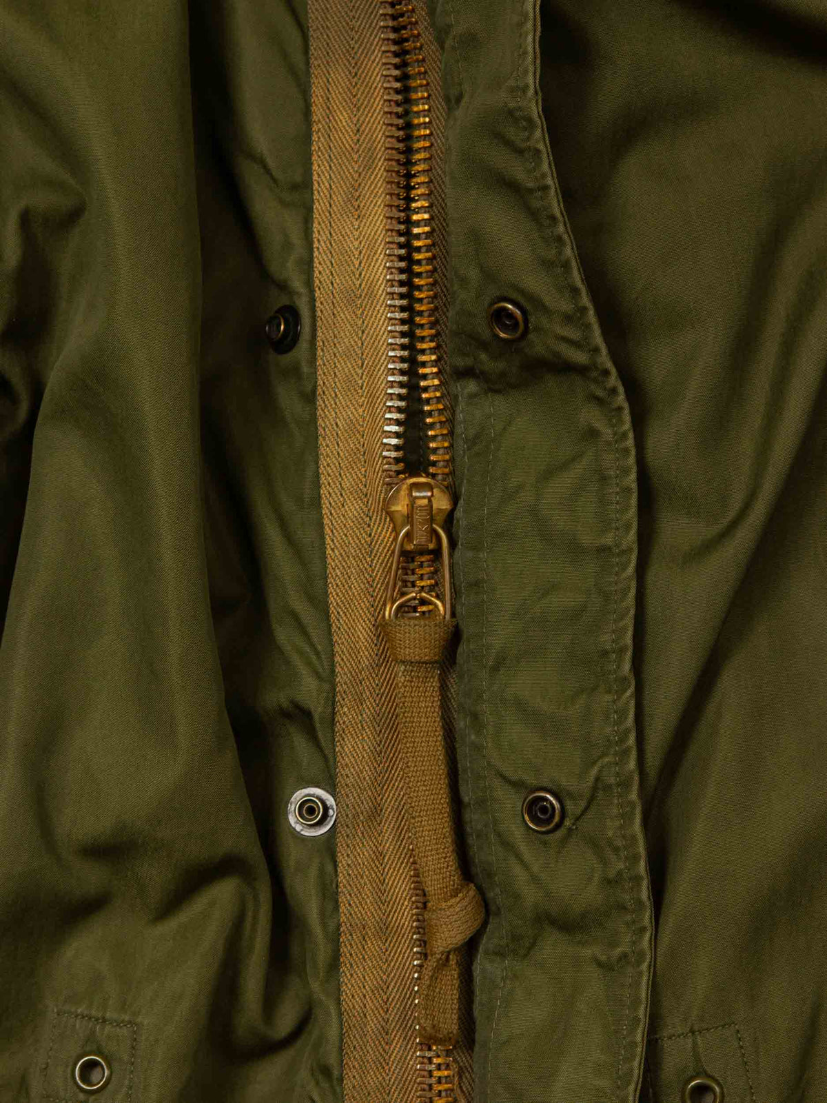 Vtg 1952 US Army M-51 Fishtail Parka w/ Liner (XL)
