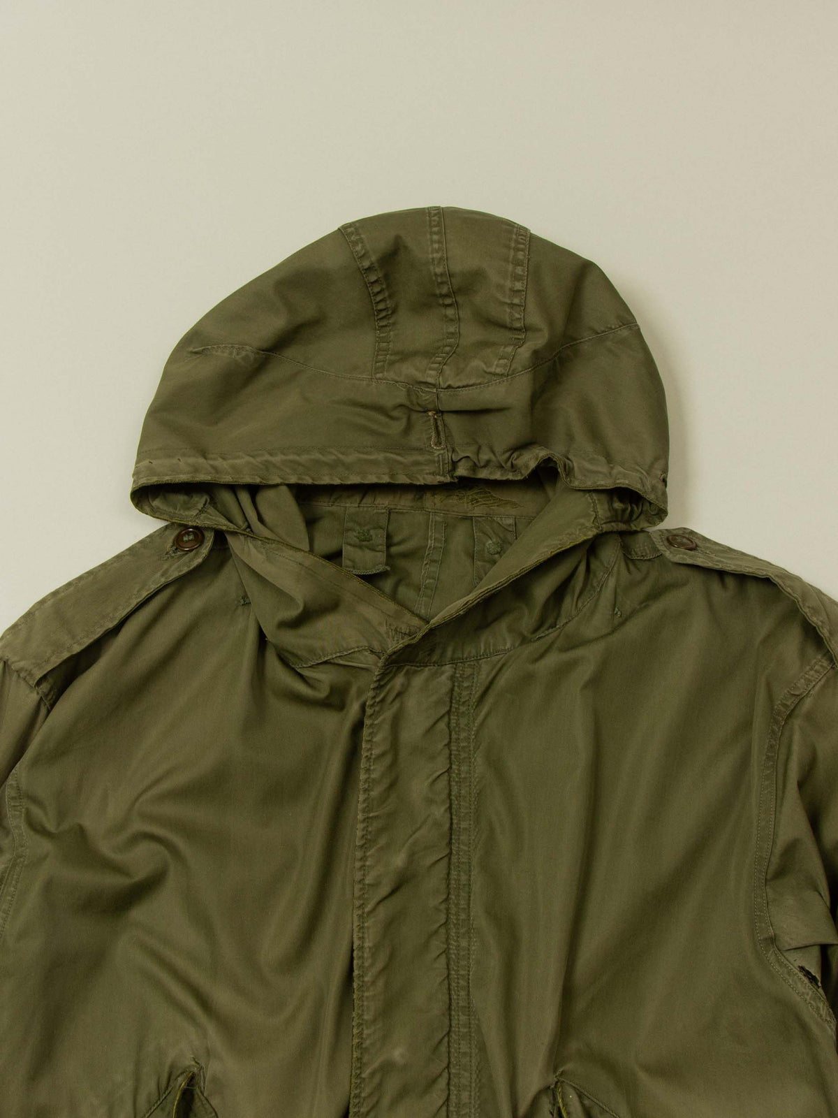 Vtg 1950s US Army M-51 Fishtail Parka (L)