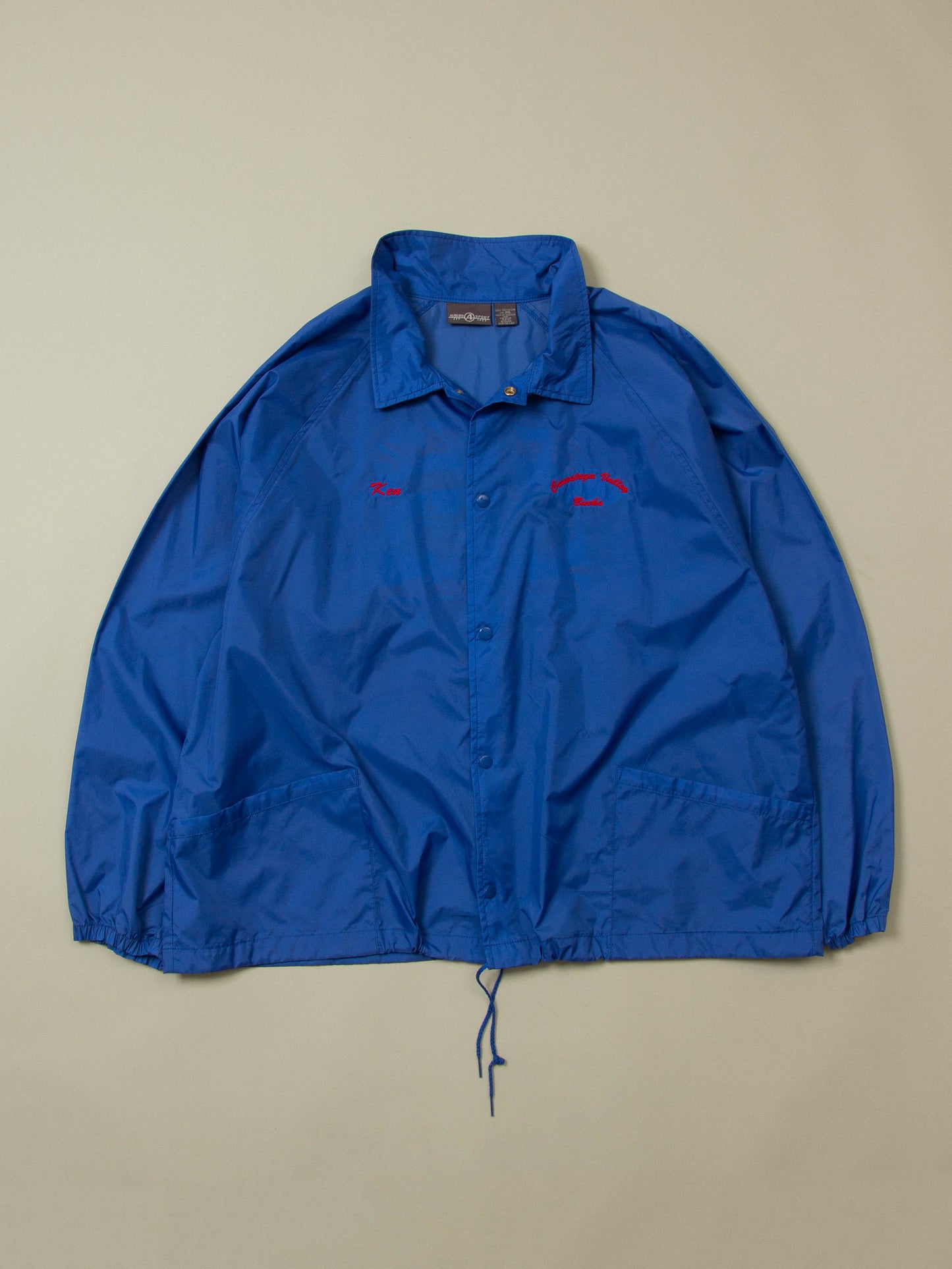 Vtg 1990s Embroidered School Bus Coach Jacket (XXXL)
