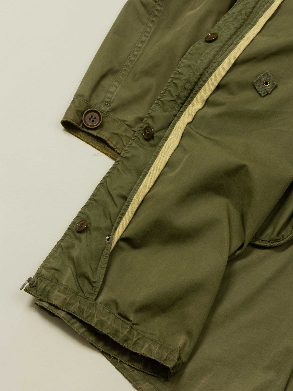 Vtg 1950s US Army M-51 Fishtail Parka (L)