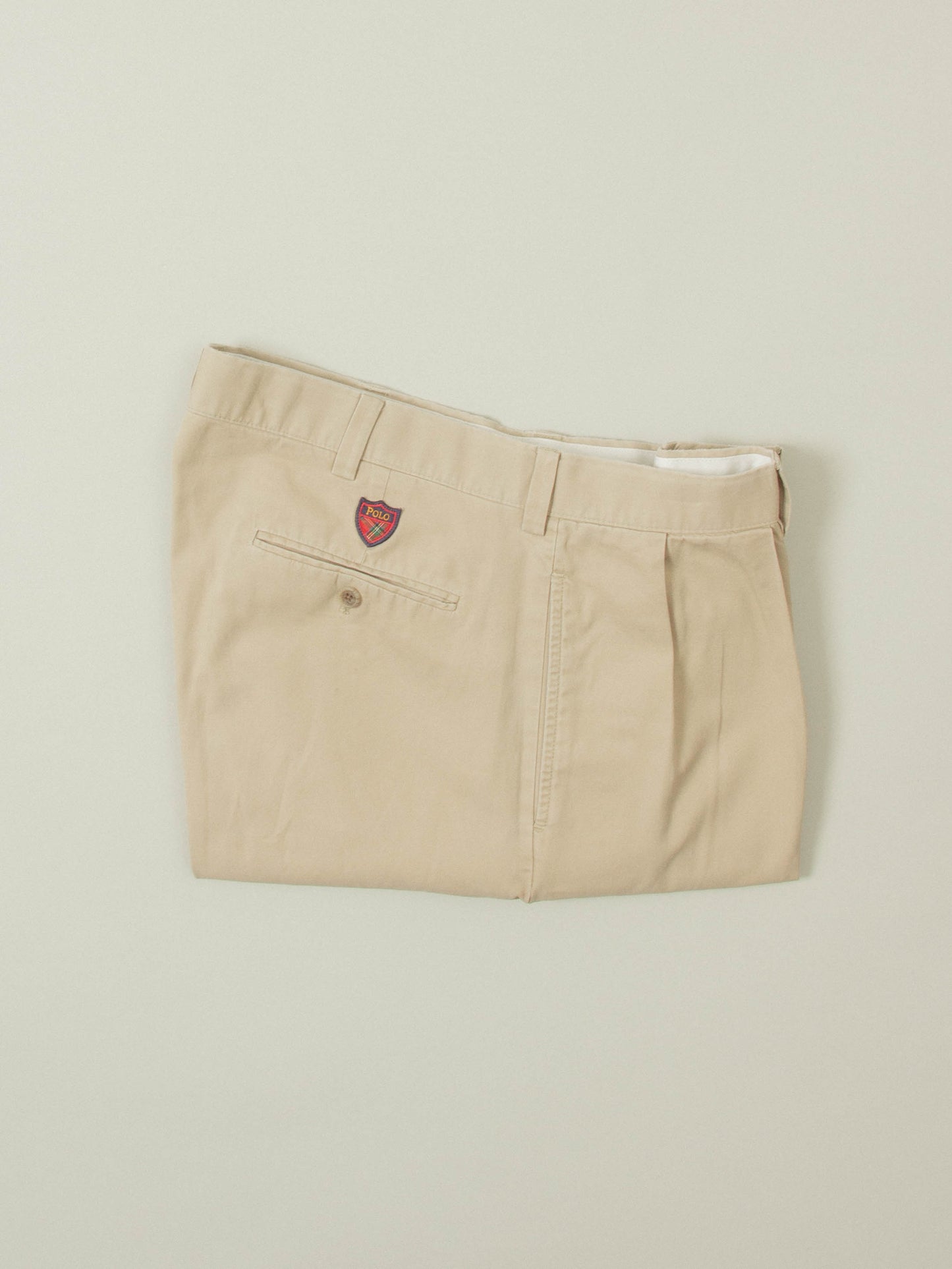 Vtg 1990s Pleated Polo Ralph Lauren Golf Trousers (36x29)
