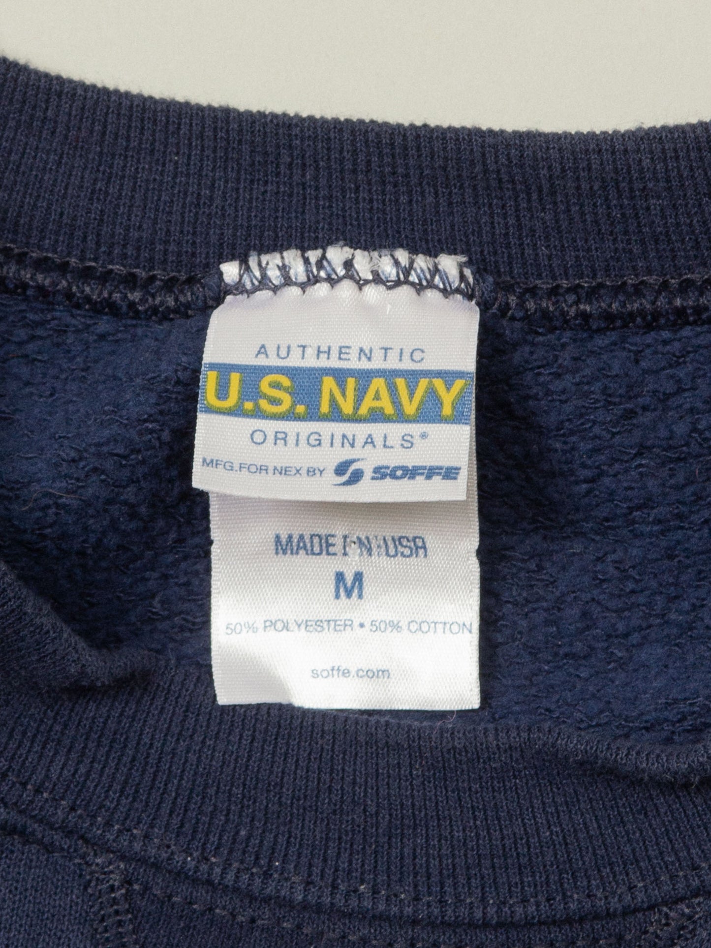 Vtg 1990s US Navy Sports Sweatshirt - Made in USA
