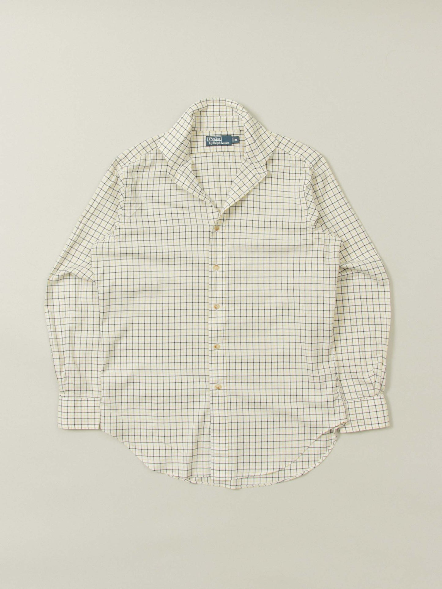 Vtg 1990s Checkered Ralph Lauren Shirt (M)