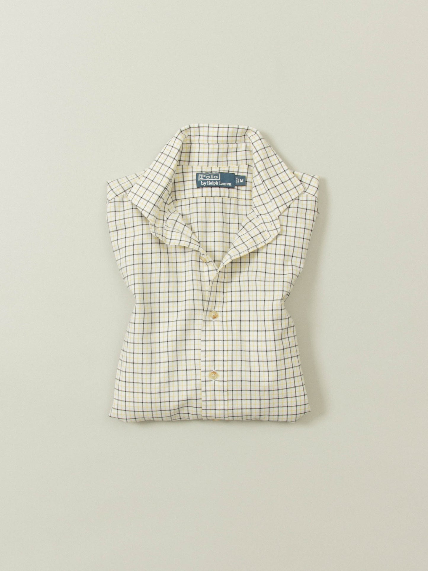 Vtg 1990s Checkered Ralph Lauren Shirt (M)