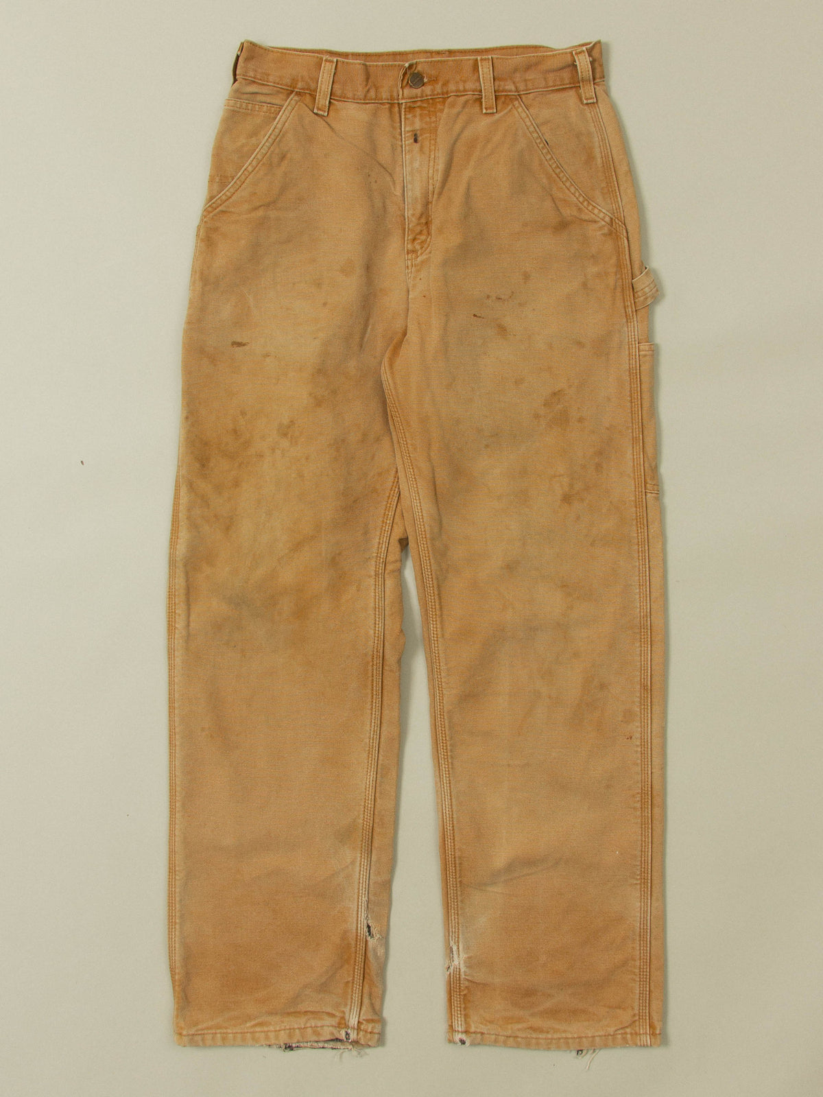Vtg 1990s Carhartt Lined Carpenter Trousers (30x32)