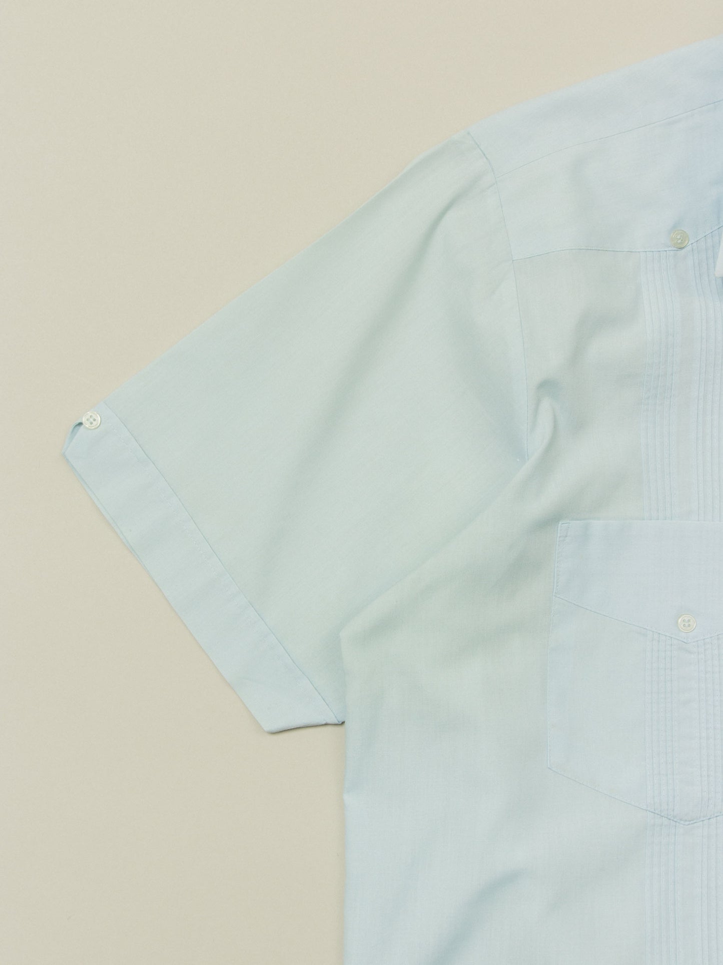 Vtg 1980s 'Supreme' Guayabera Cuban Shirt (XL)
