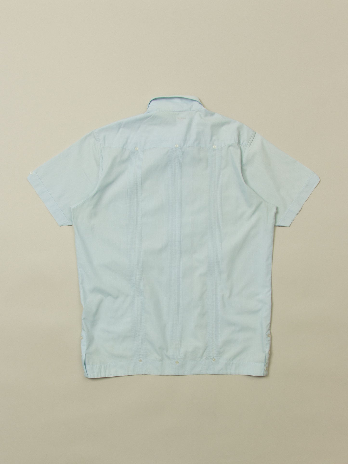 Vtg 1980s 'Supreme' Guayabera Cuban Shirt (XL)