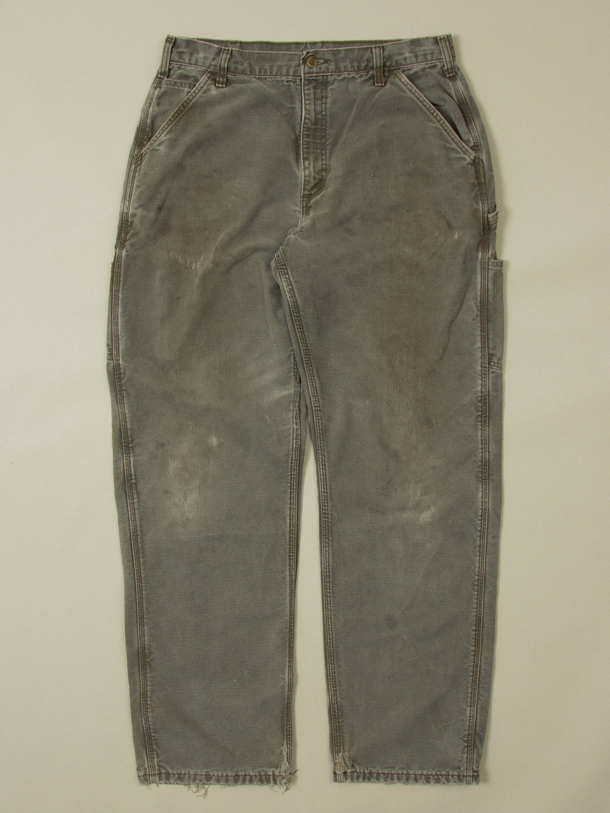 Vtg 1990s Carhartt Lined Carpenter Trousers (34x33)