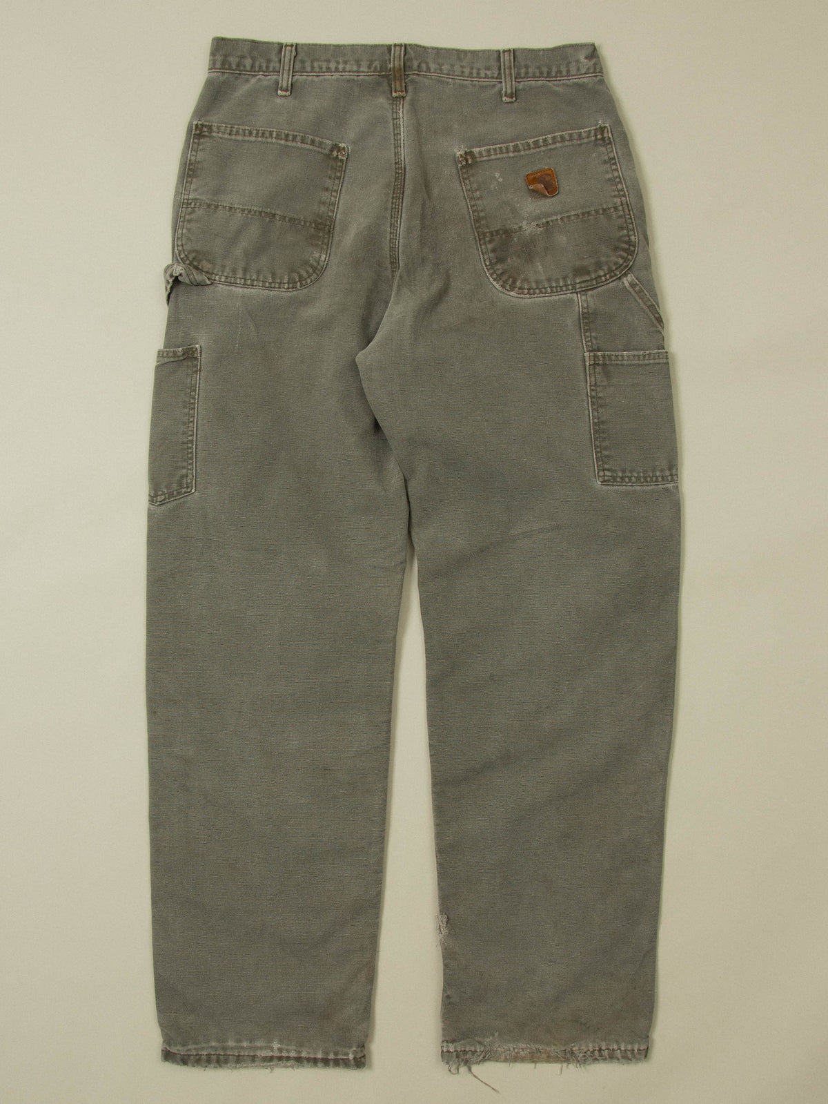 Vtg 1990s Carhartt Lined Carpenter Trousers (34x33)