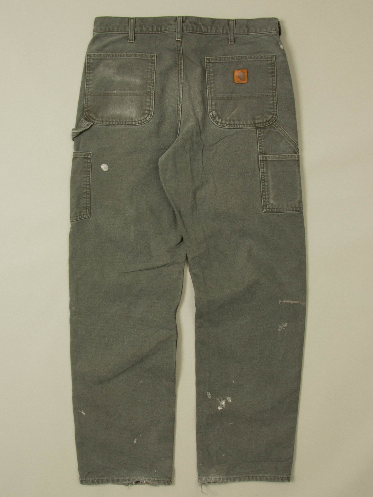 Vtg 1990s Carhartt Lined Carpenter Trousers (36x33)