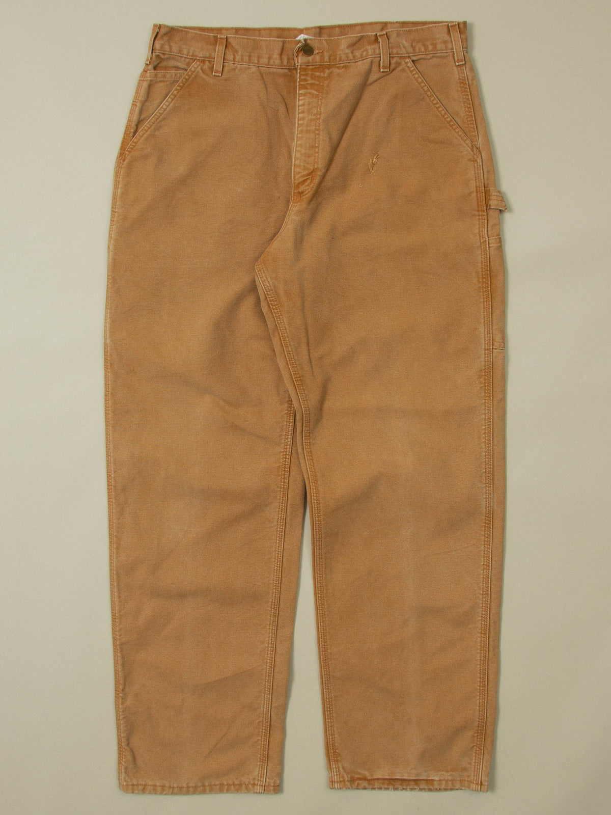 Vtg 1990s Carhartt Lined Carpenter Trousers (36x32)