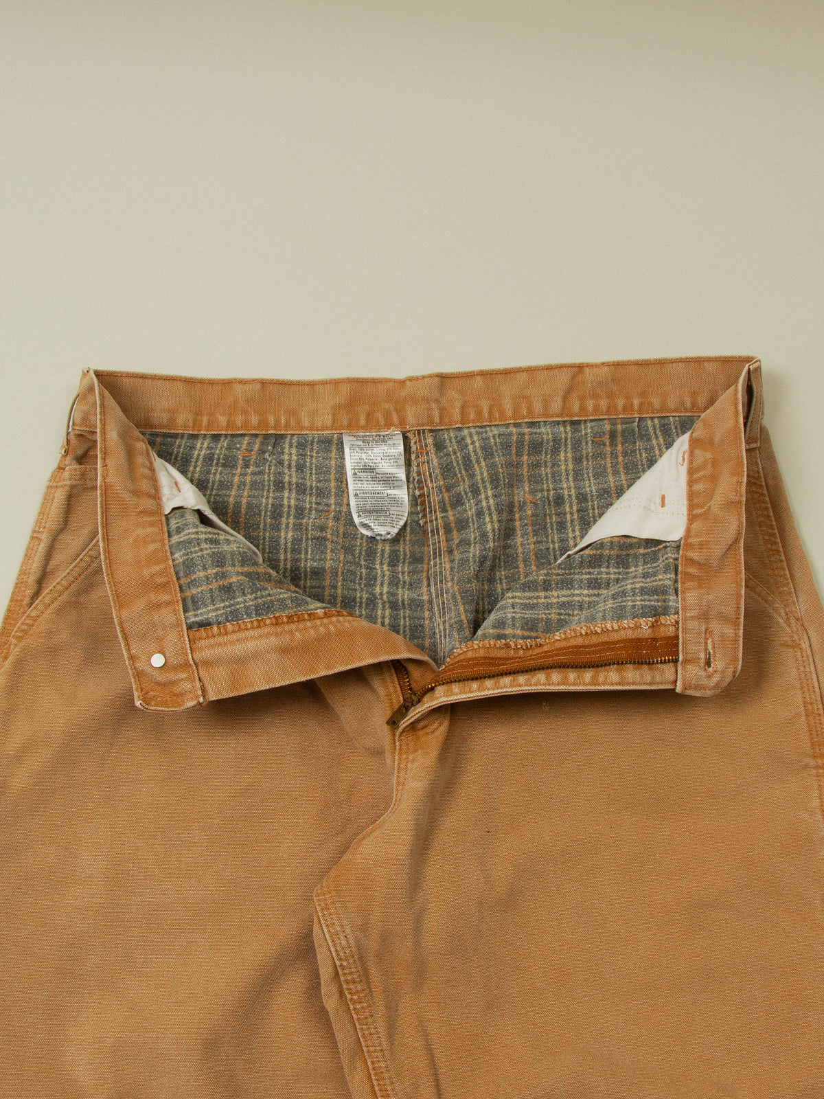 Vtg 1990s Carhartt Lined Carpenter Trousers (36x32)