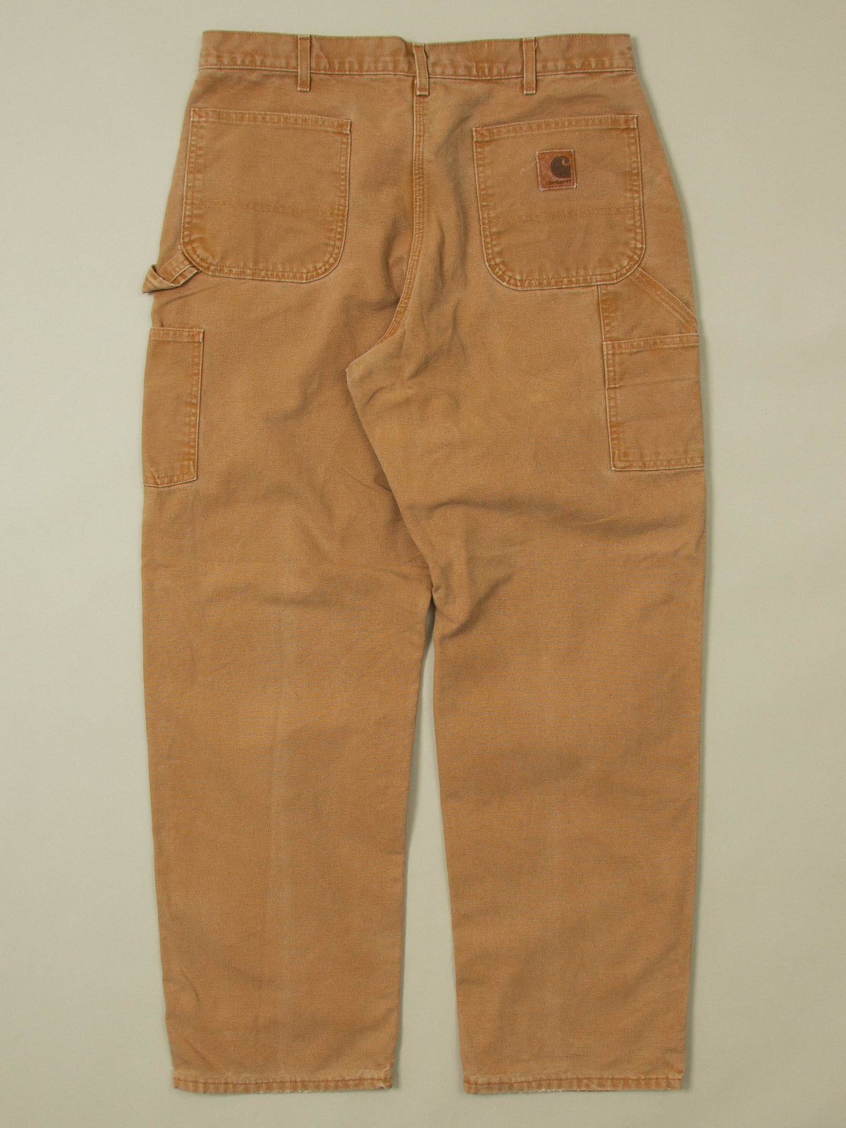 Vtg 1990s Carhartt Lined Carpenter Trousers (36x32)