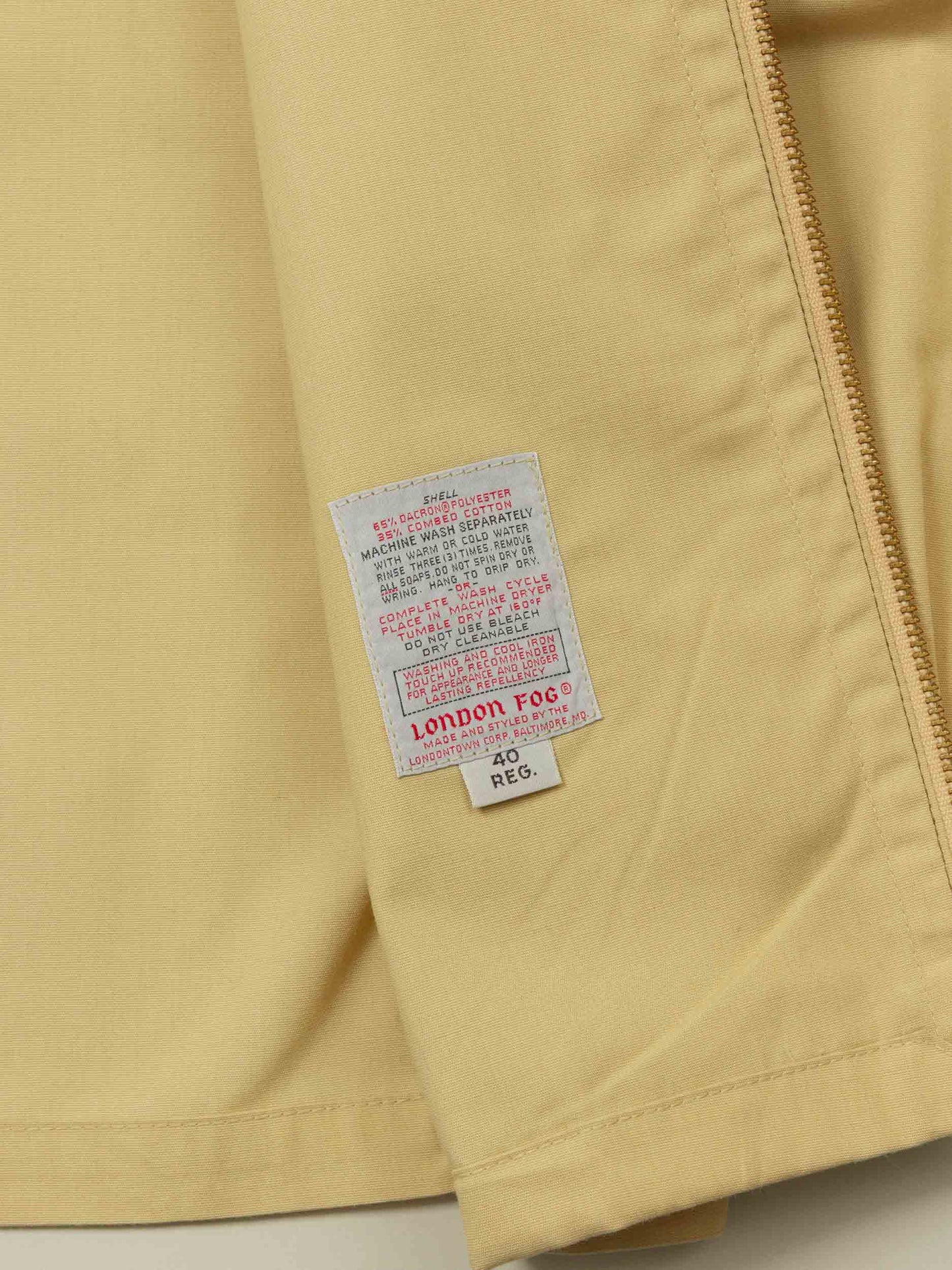 Vtg 1970s London Fog Raglan Sports Jacket – Made in USA (M/L)