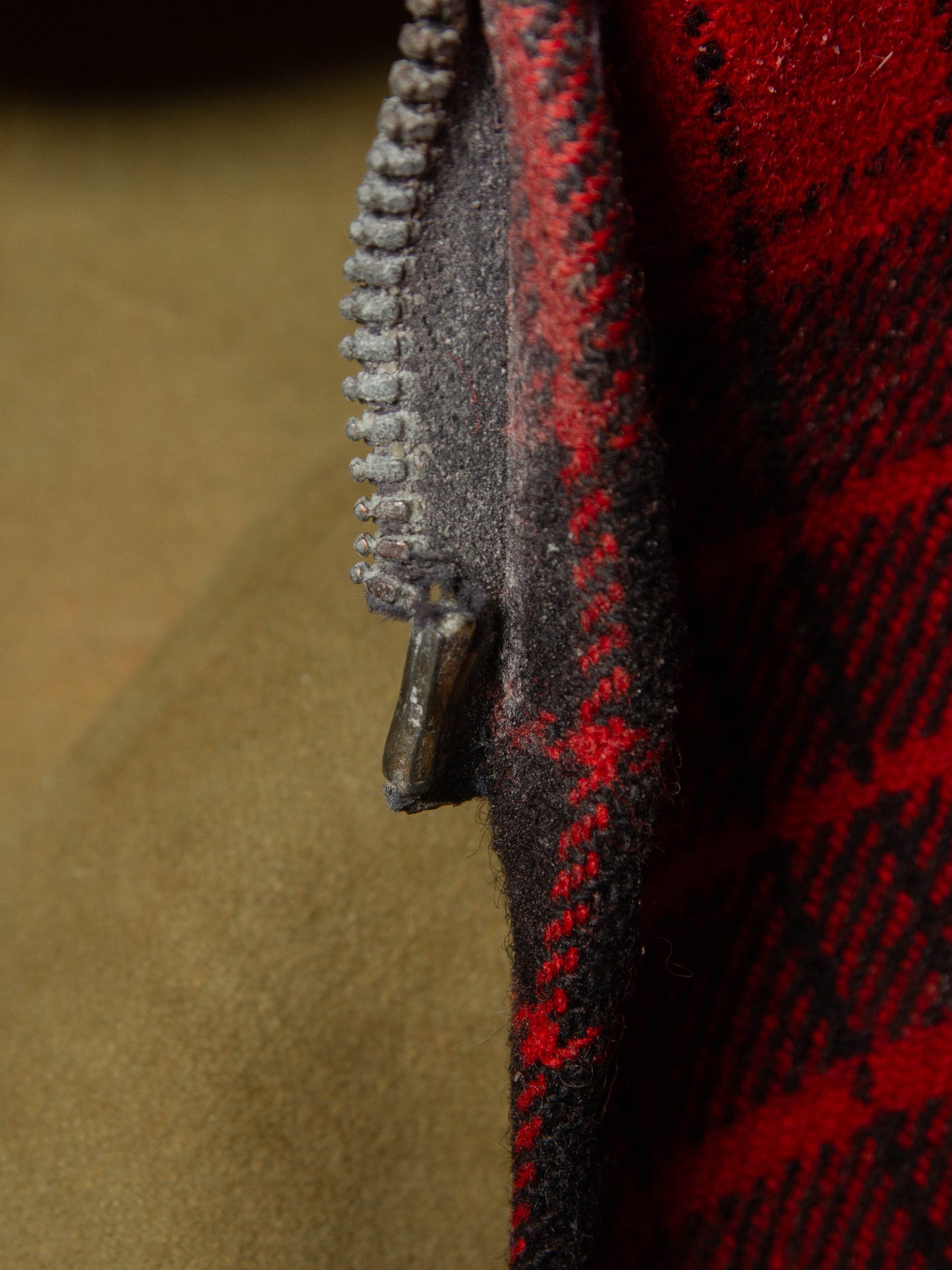 Vtg 1950s Woolrich Buffalo Plaid Hunting Jacket (XS)