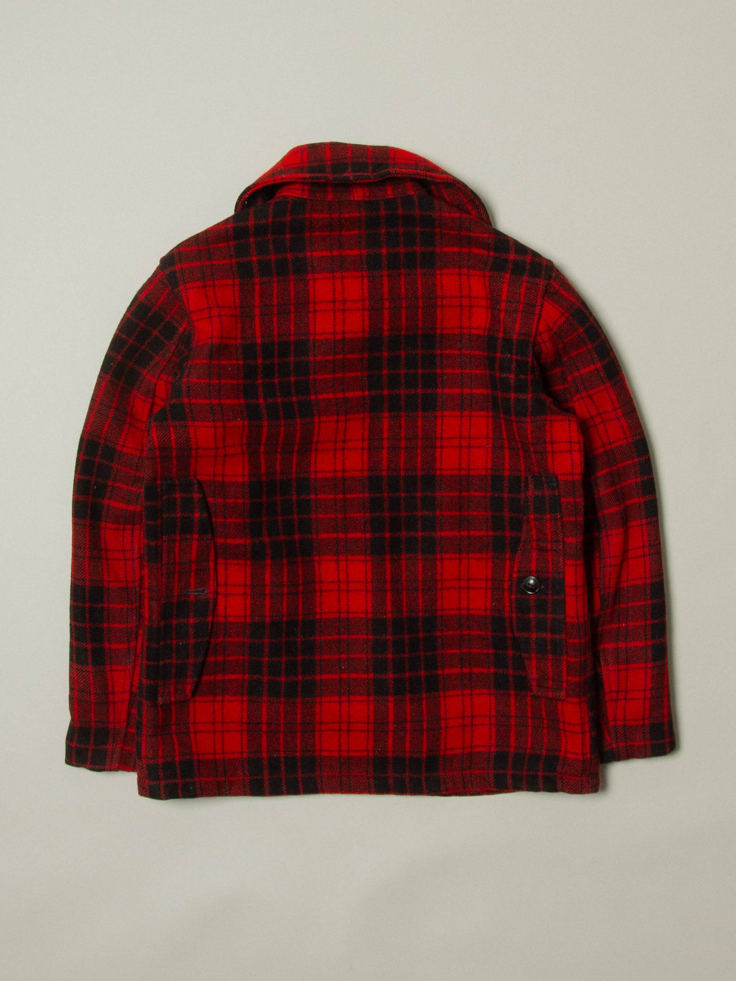 Vtg 1950s Woolrich Buffalo Plaid Hunting Jacket (XS)