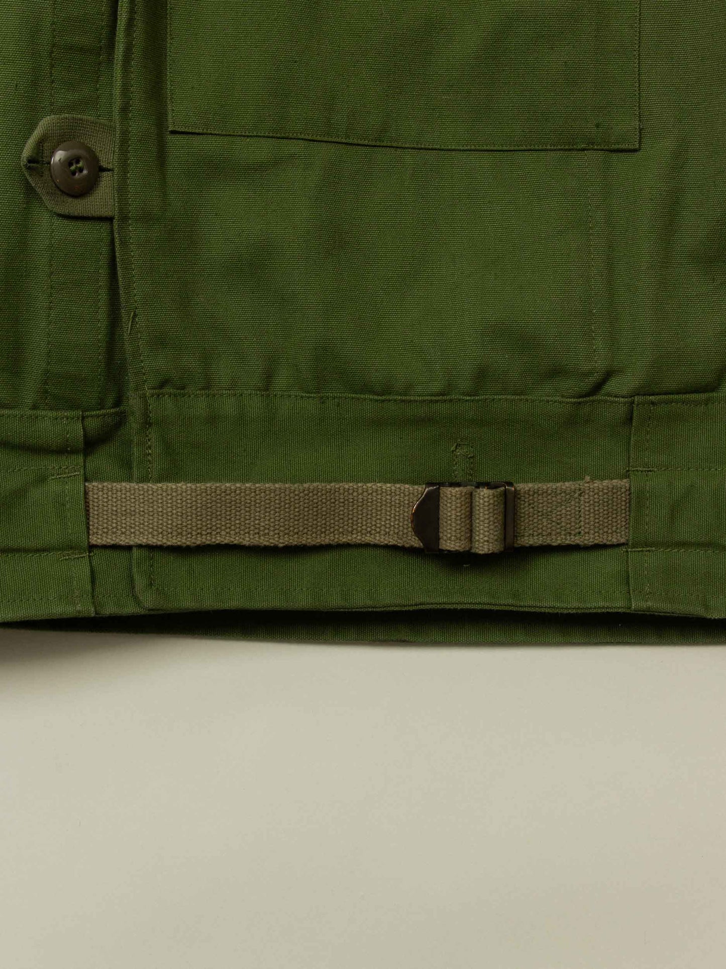 Vtg 1960s Rare Swedish Army Motorcycle Dispatch Jacket (M)