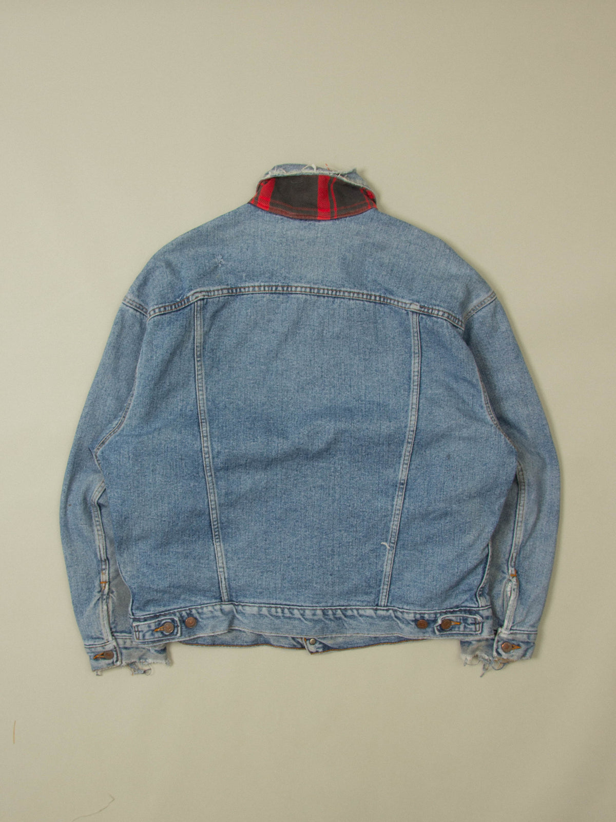 1990s Levi's Lined Denim Jacket - Made in USA (L)