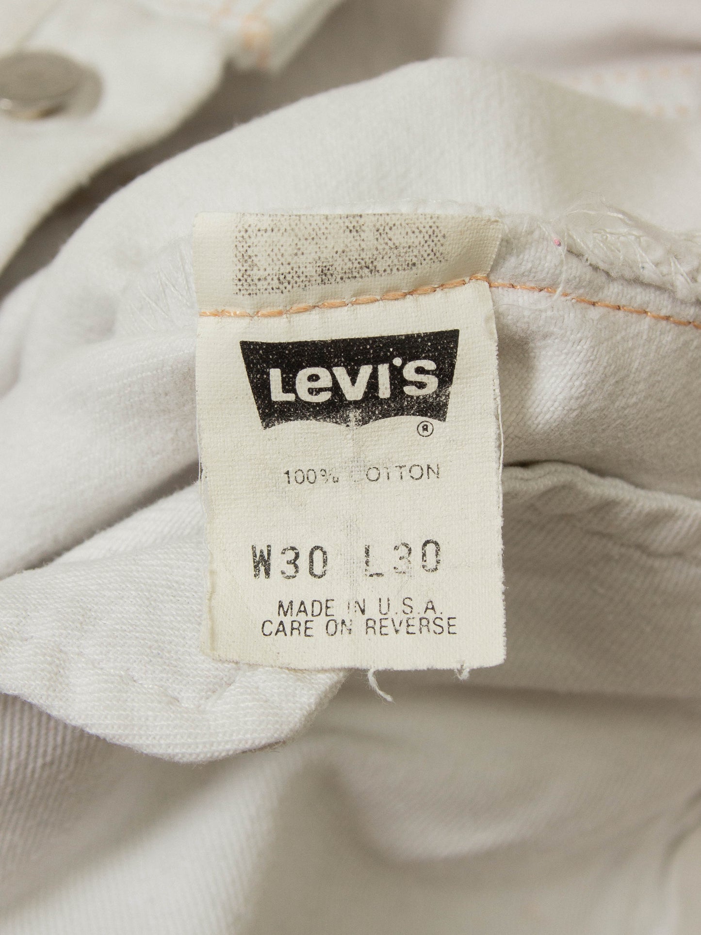 Vtg 1990s Levis 501 Jeans - Made in USA (30x27)