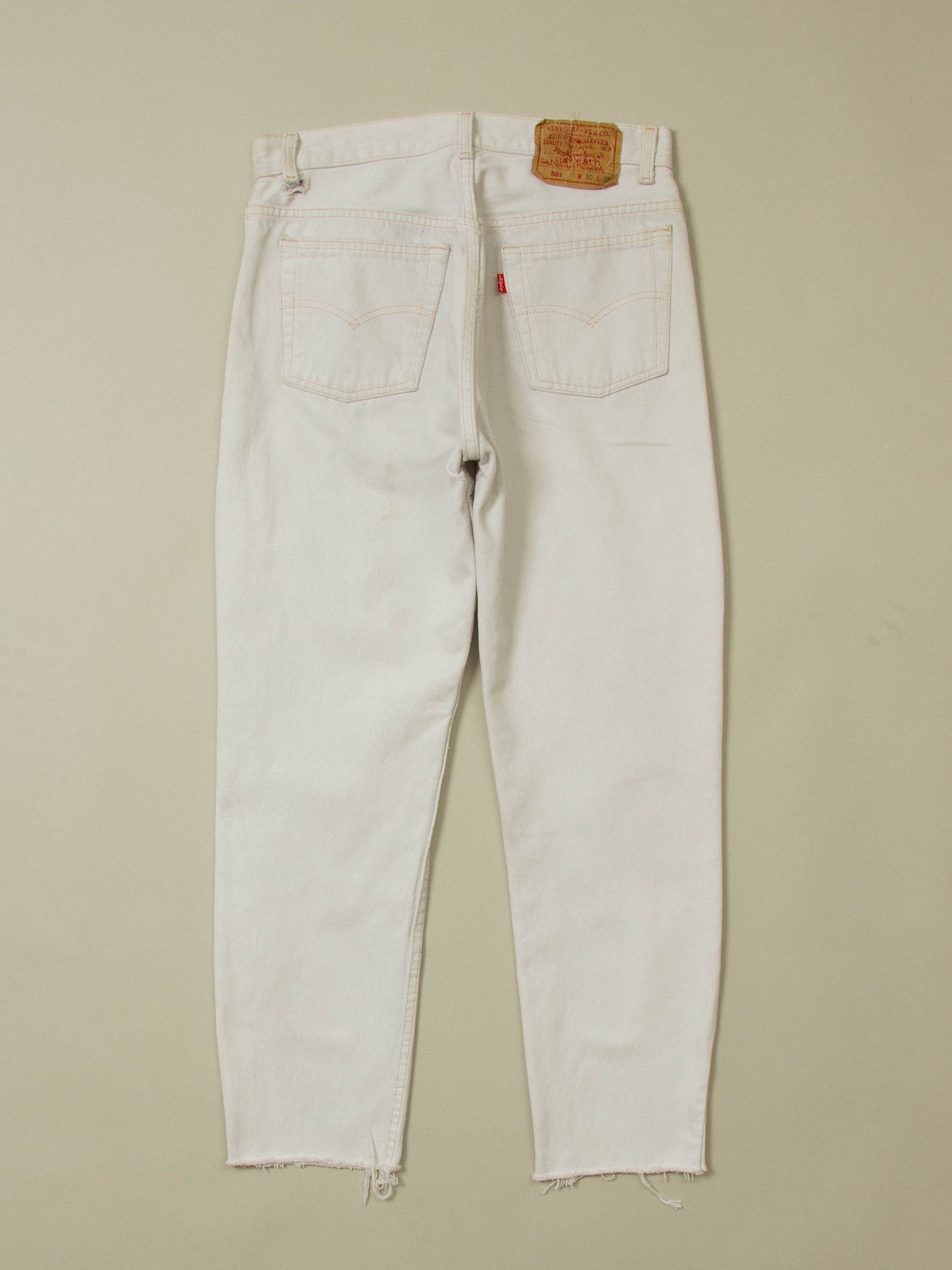 Vtg 1990s Levis 501 Jeans - Made in USA (30x27)