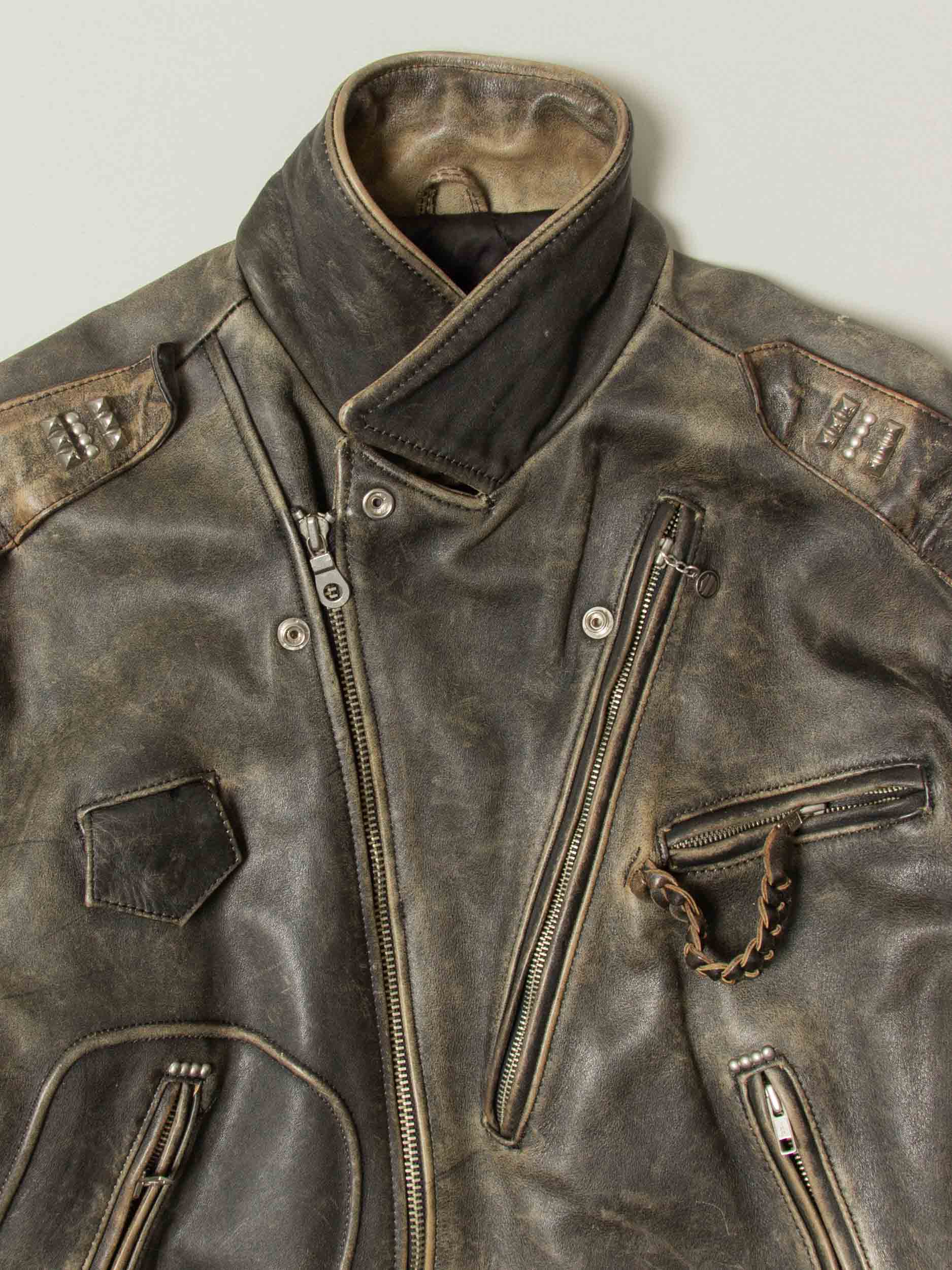 Vtg 1980s Harley-Davidson Leather Motorcycle Jacket – Made in USA
