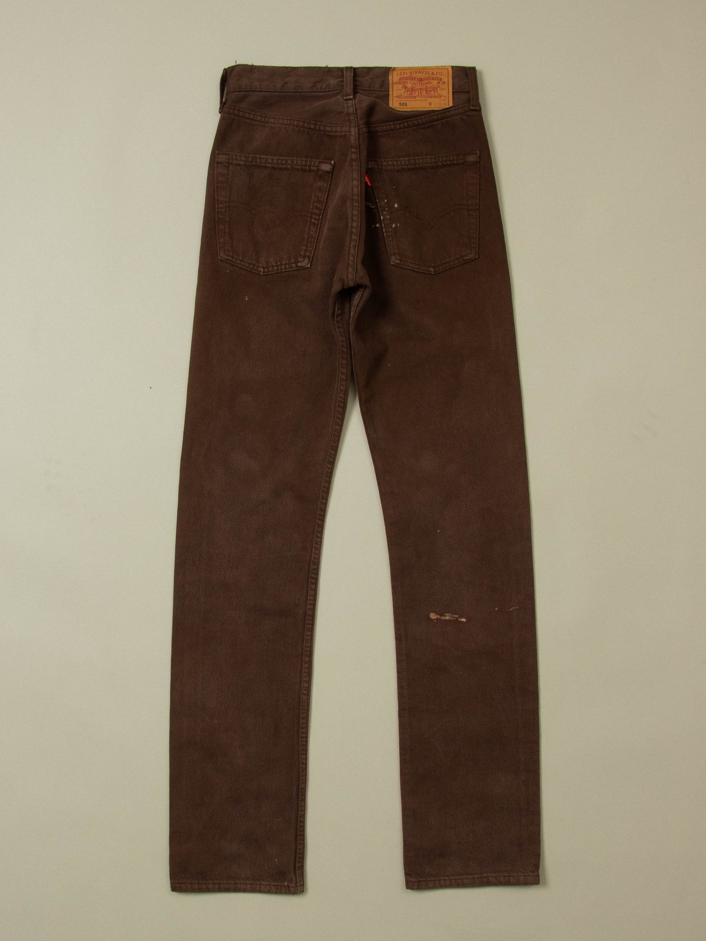 Vtg 1990s Levi's 501 Jeans - Made in France (26x34)